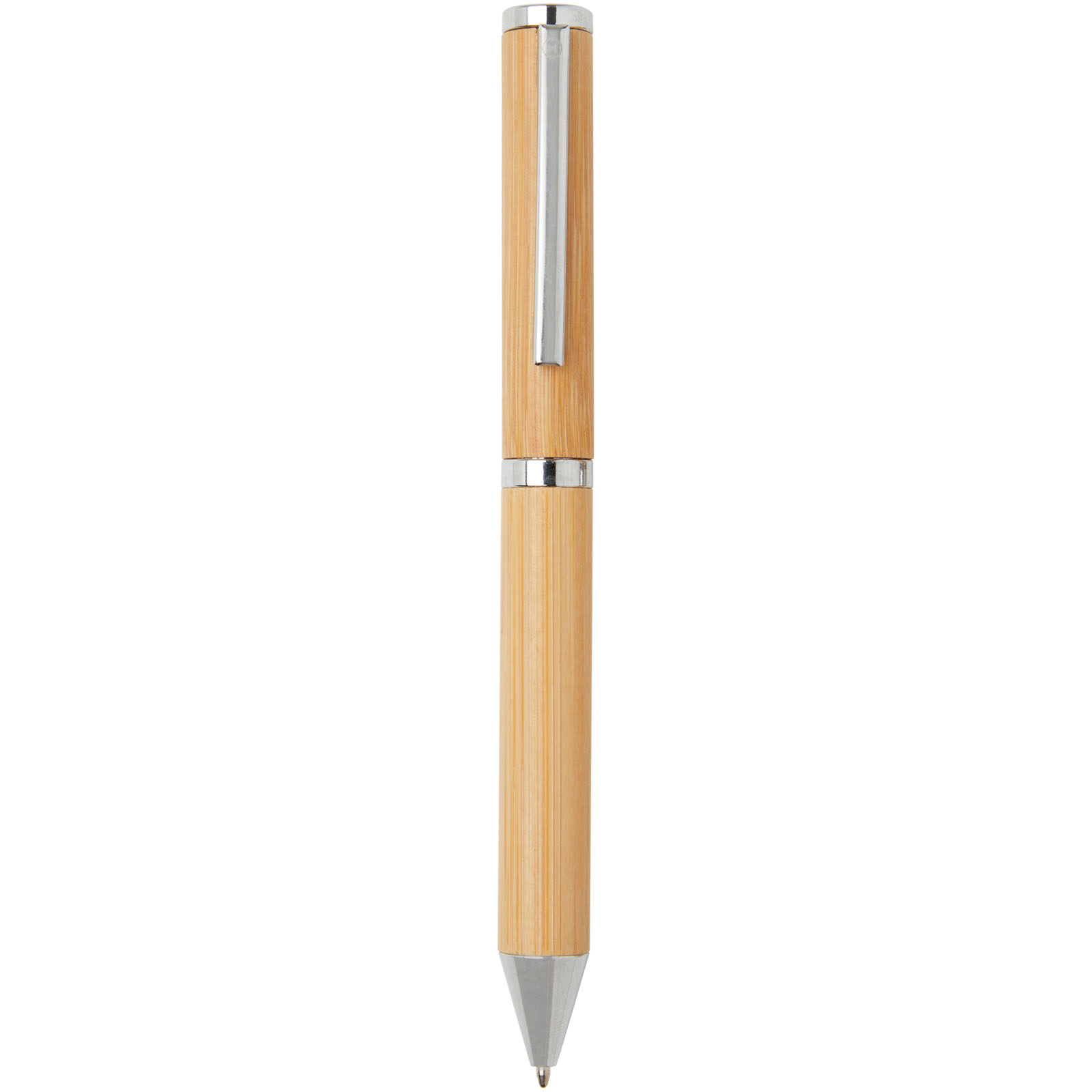 Marksman Coffret cadeau stylo bille et stylo roller Apolys en bambou  (encre noire)