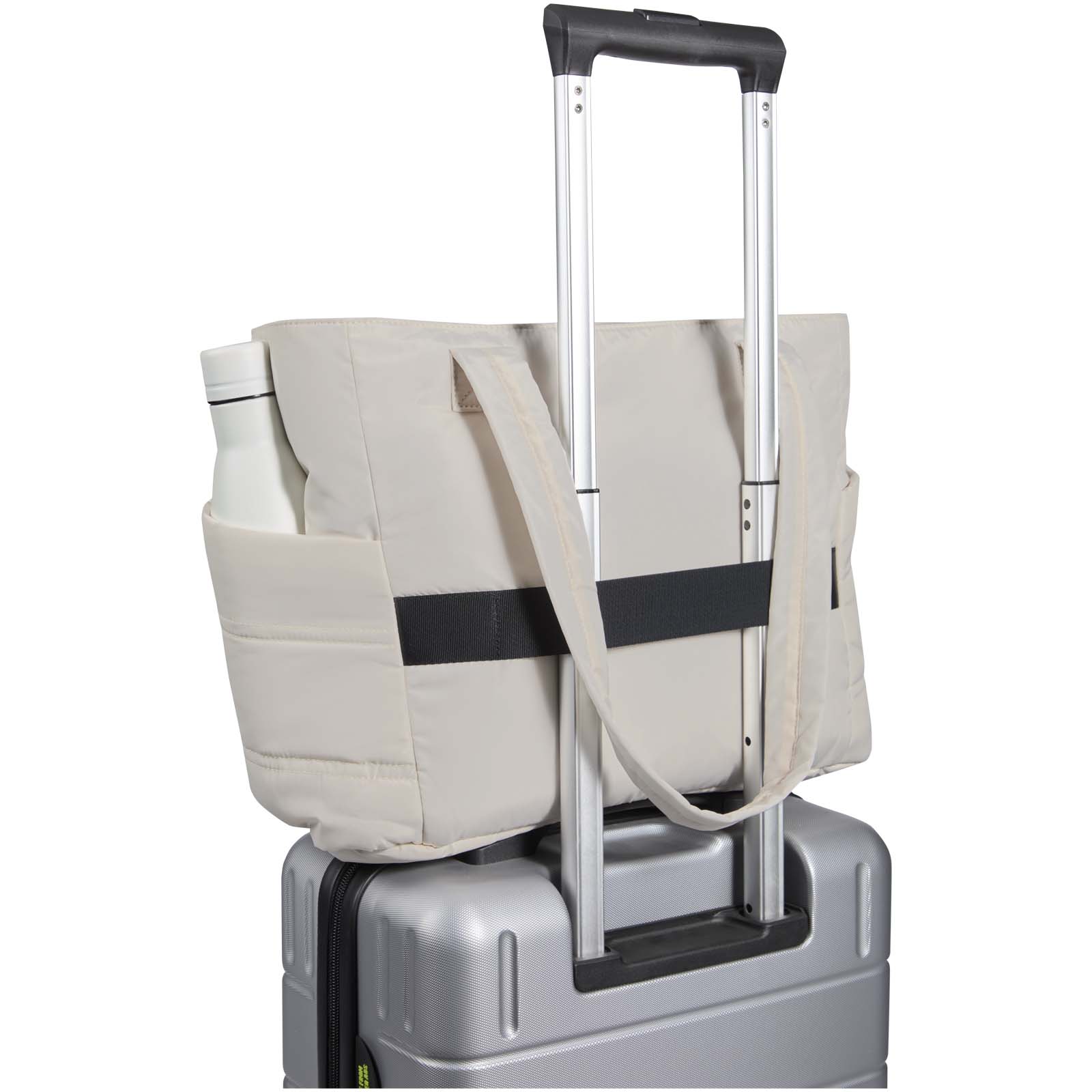 Sac shopping Puffer pour ordinateur portable 15,6" certifié GRS et recyclé de 18 L