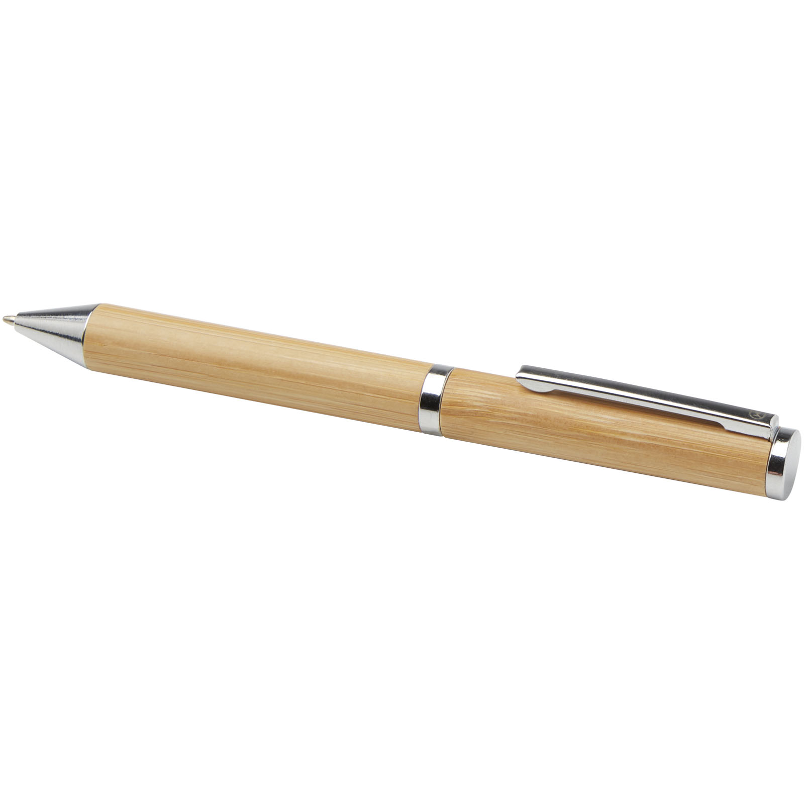 Marksman Coffret cadeau stylo bille et stylo roller Apolys en bambou  (encre noire)