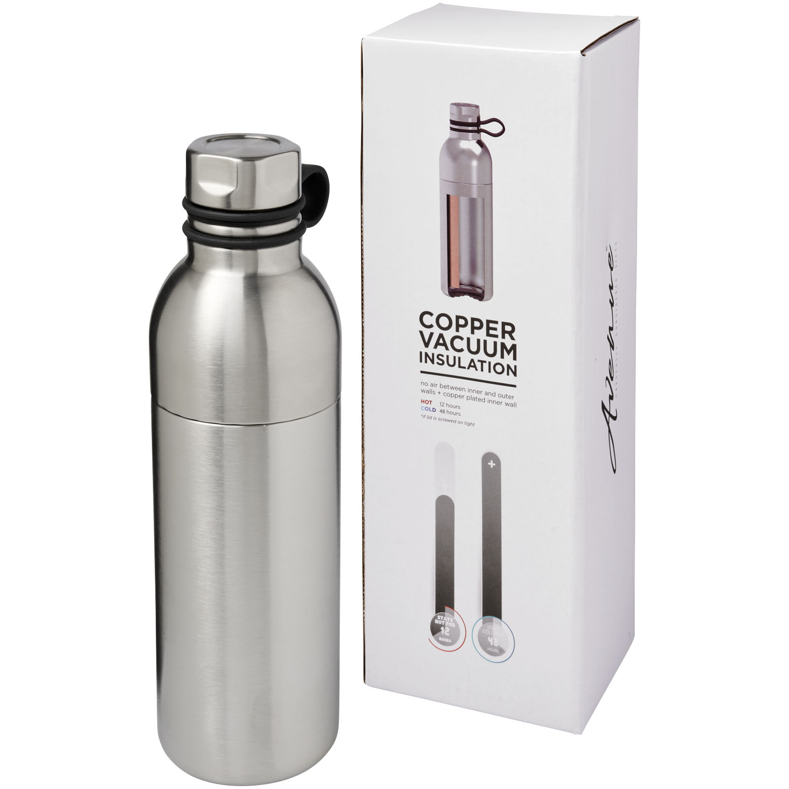 Bouteille de sport 590ml avec isolation par le vide et couche de cuivre Koln