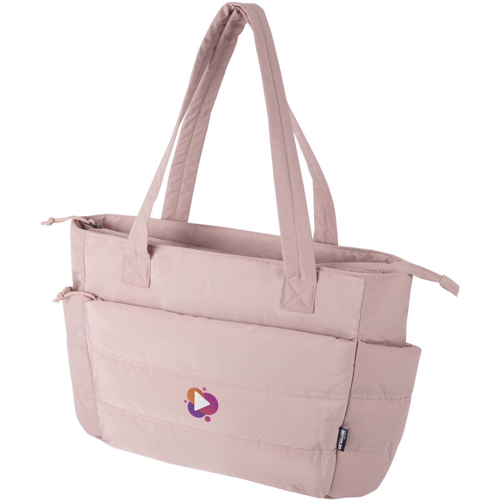 Sac shopping Puffer pour ordinateur portable 15,6" certifié GRS et recyclé de 18 L