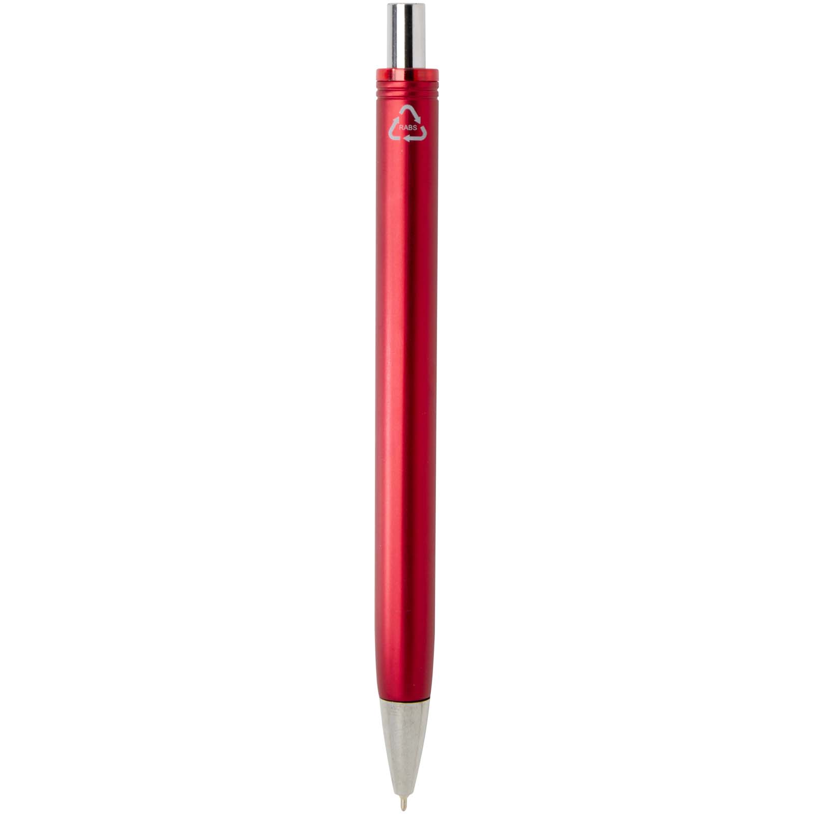 Stylo bille Feld recyclé RCS avec finition métallique (encre noire)
