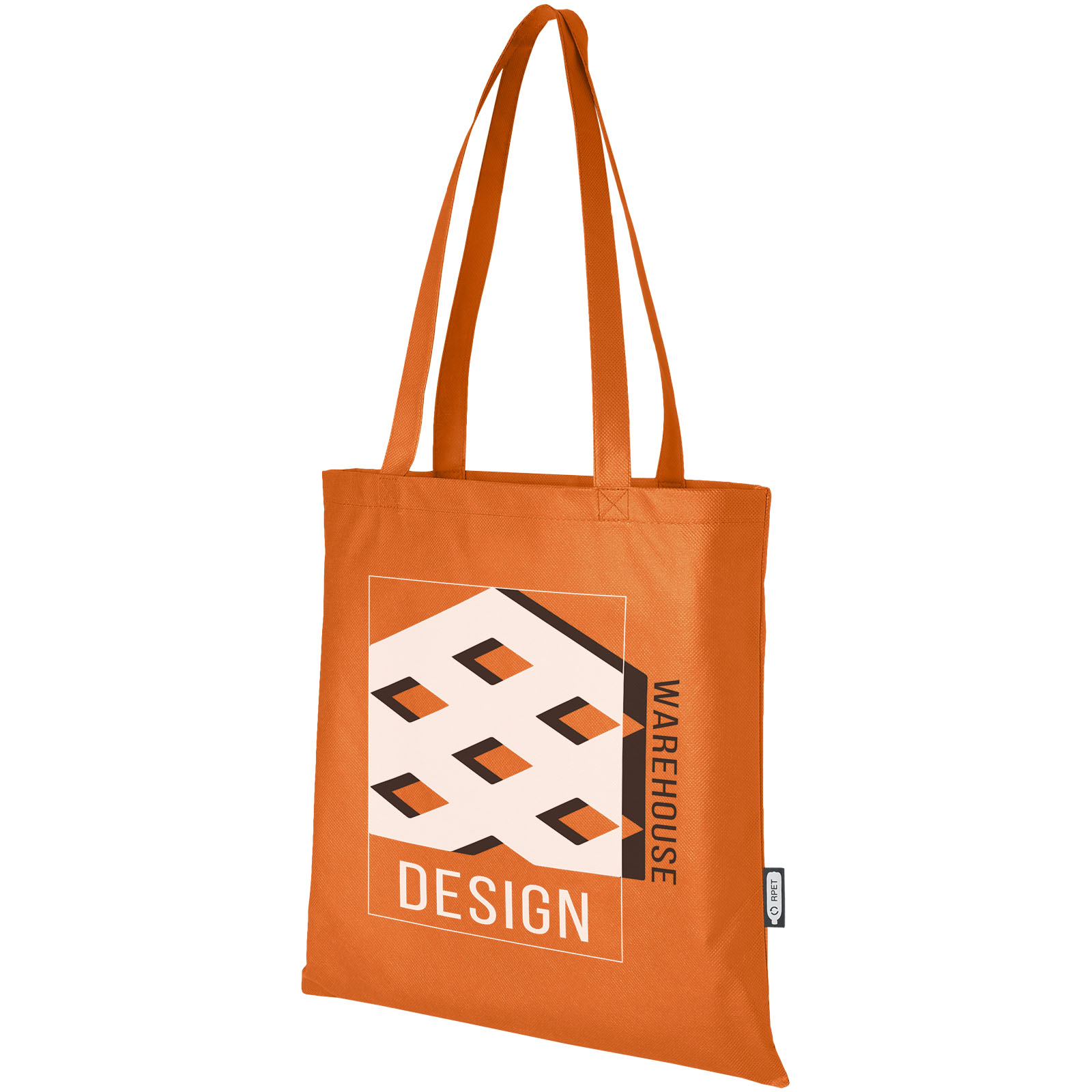 Sac shopping convention Zeus de 6 L non tissé recyclé certifié GRS