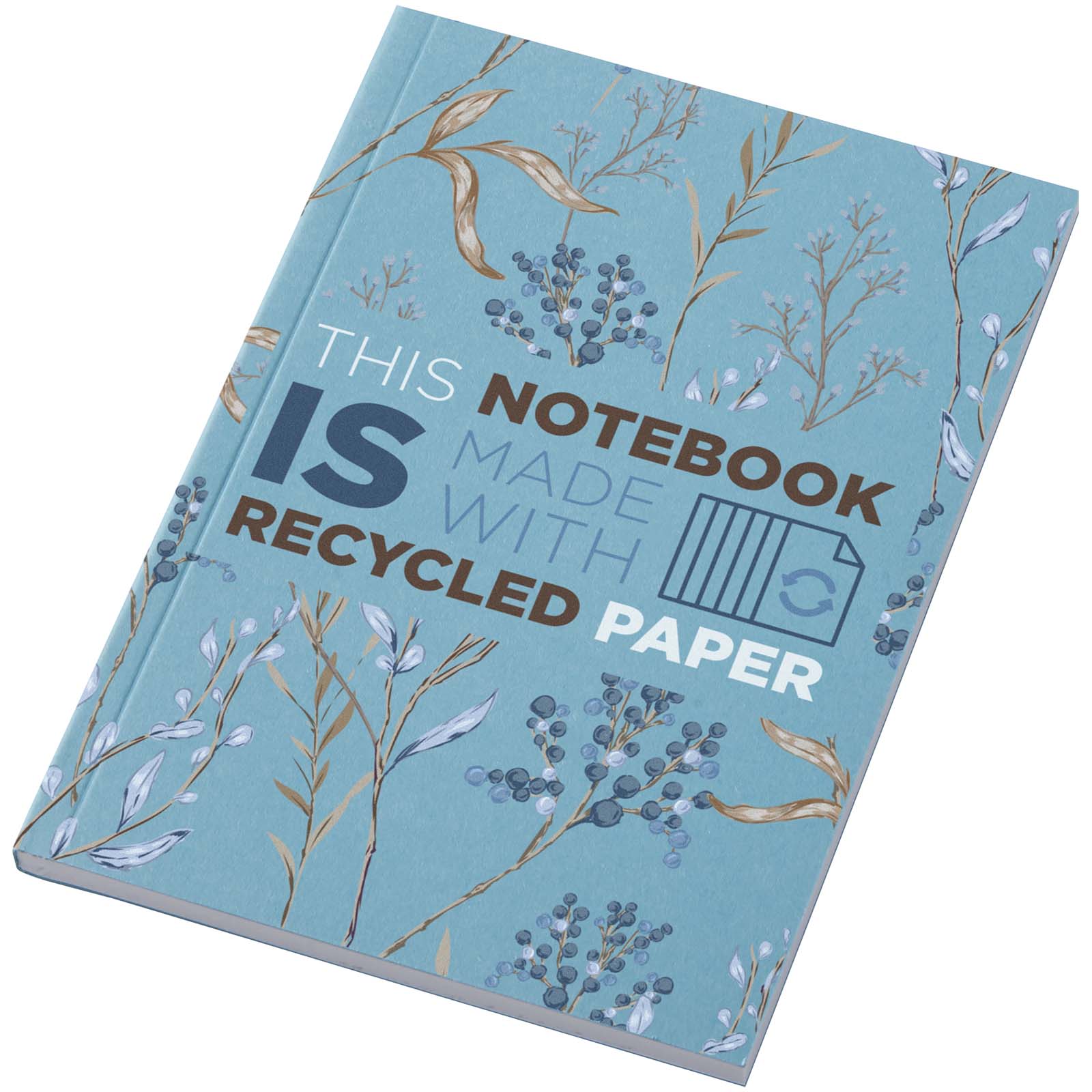 Cahier Novella AustenColours A6 recyclé à couverture souple de 50 feuilles