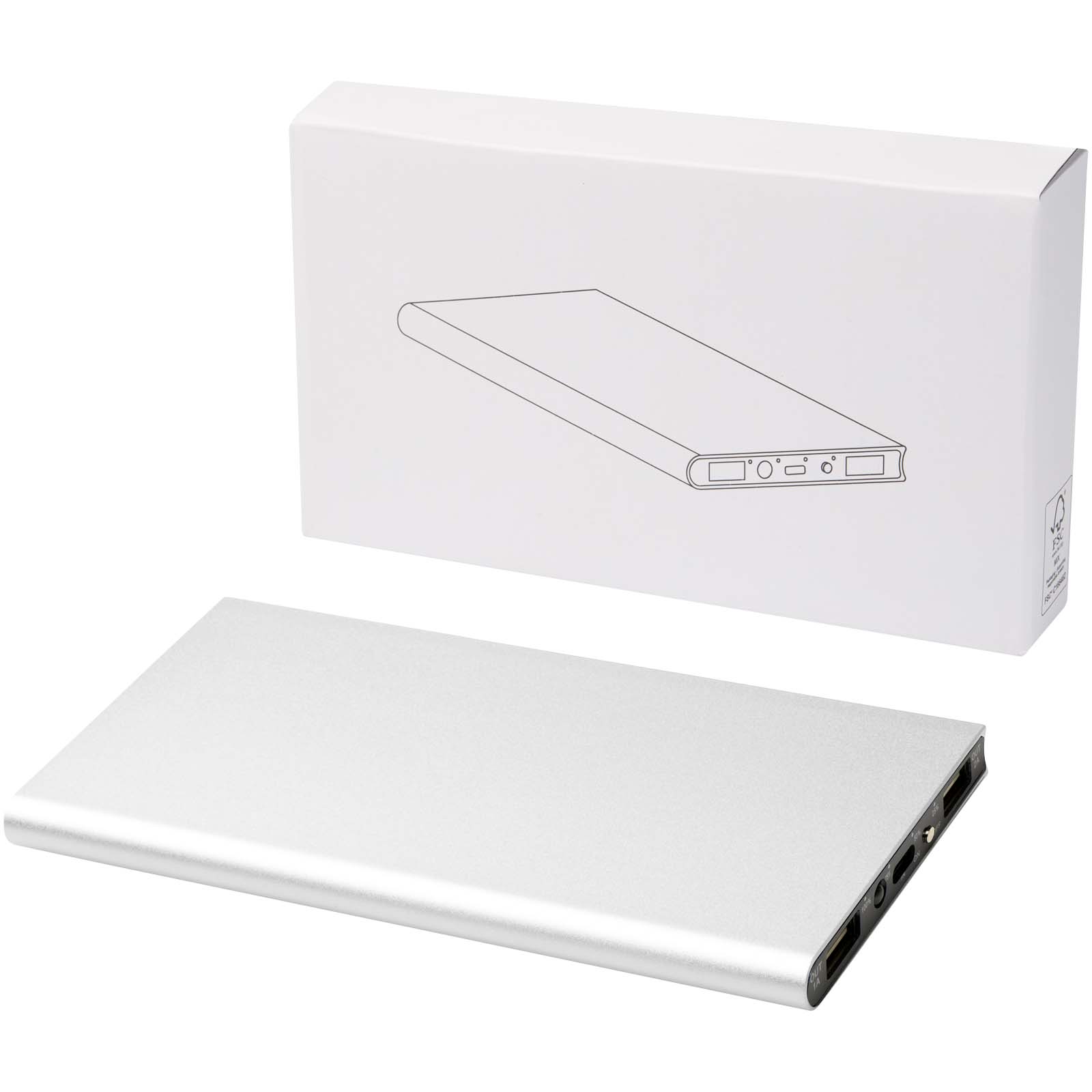 Batterie de secours 8000 mAh Plate