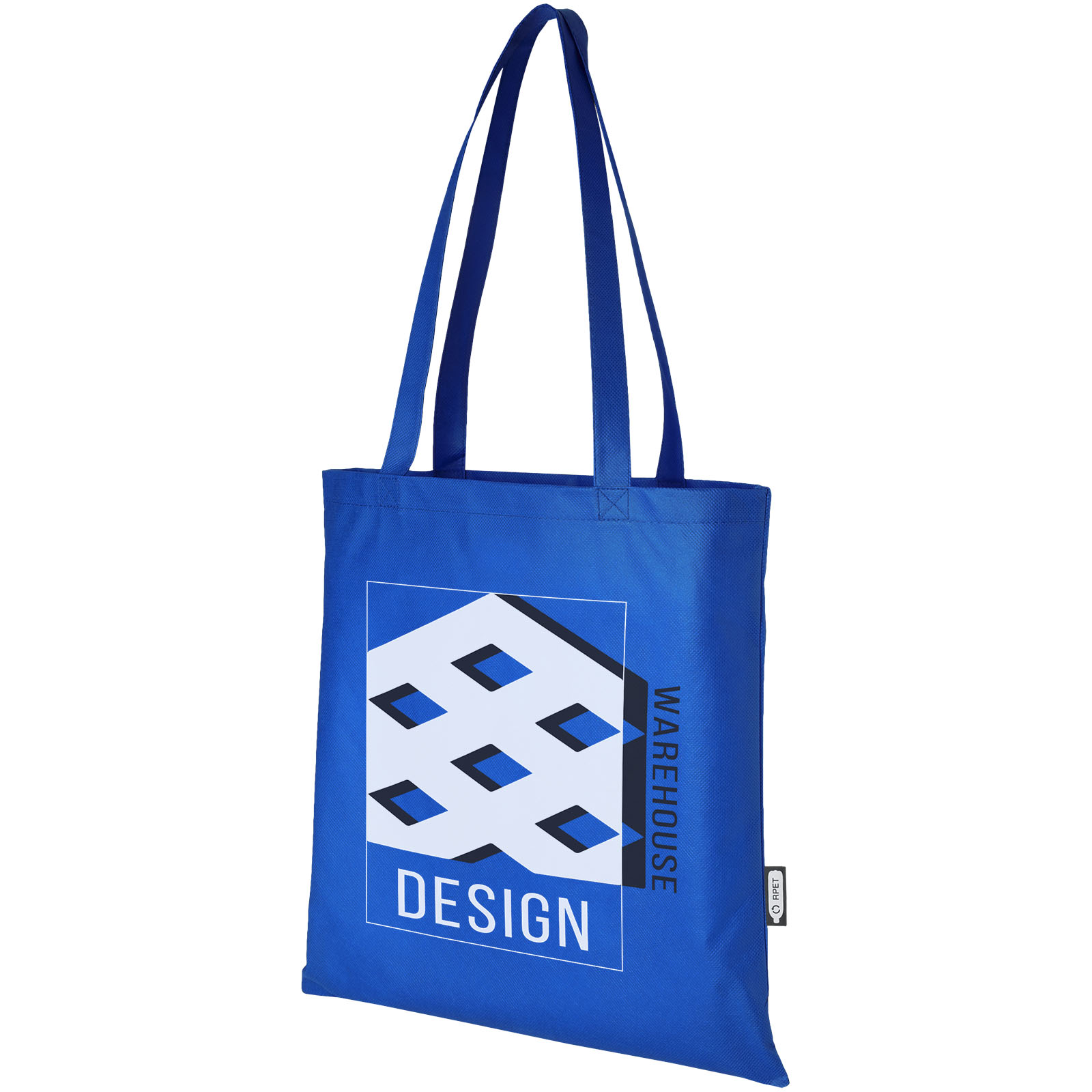 Sac shopping convention Zeus de 6 L non tissé recyclé certifié GRS