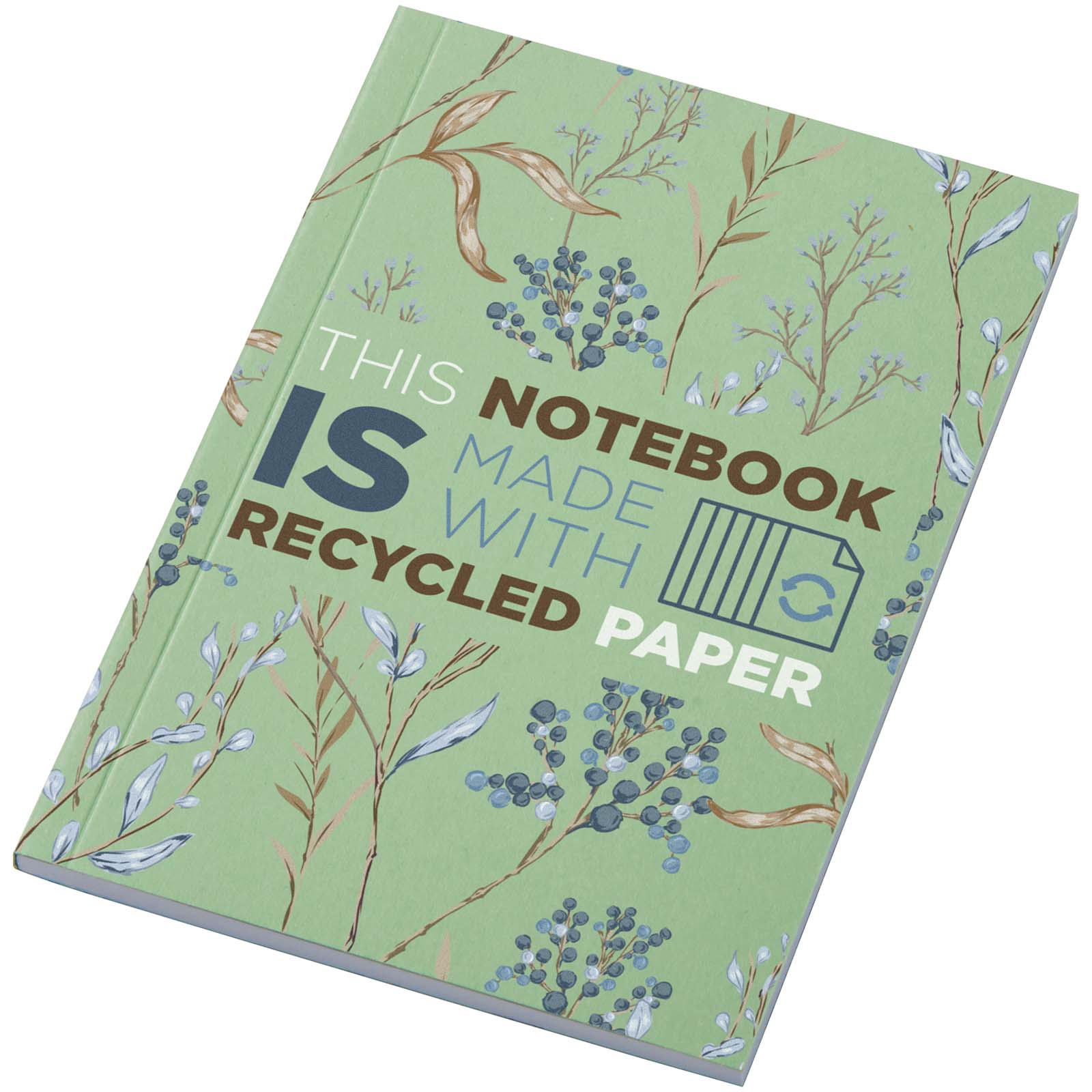 Cahier Novella AustenColours A6 recyclé à couverture souple de 50 feuilles