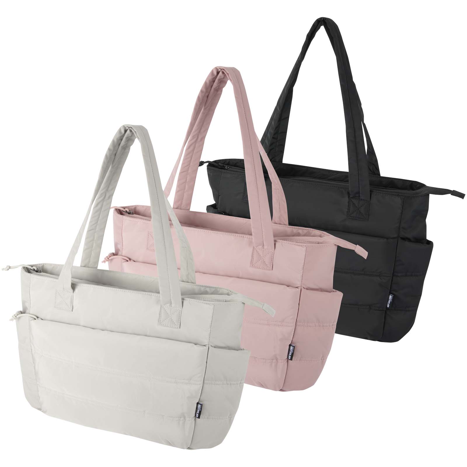 Sac shopping Puffer pour ordinateur portable 15,6" certifié GRS et recyclé de 18 L