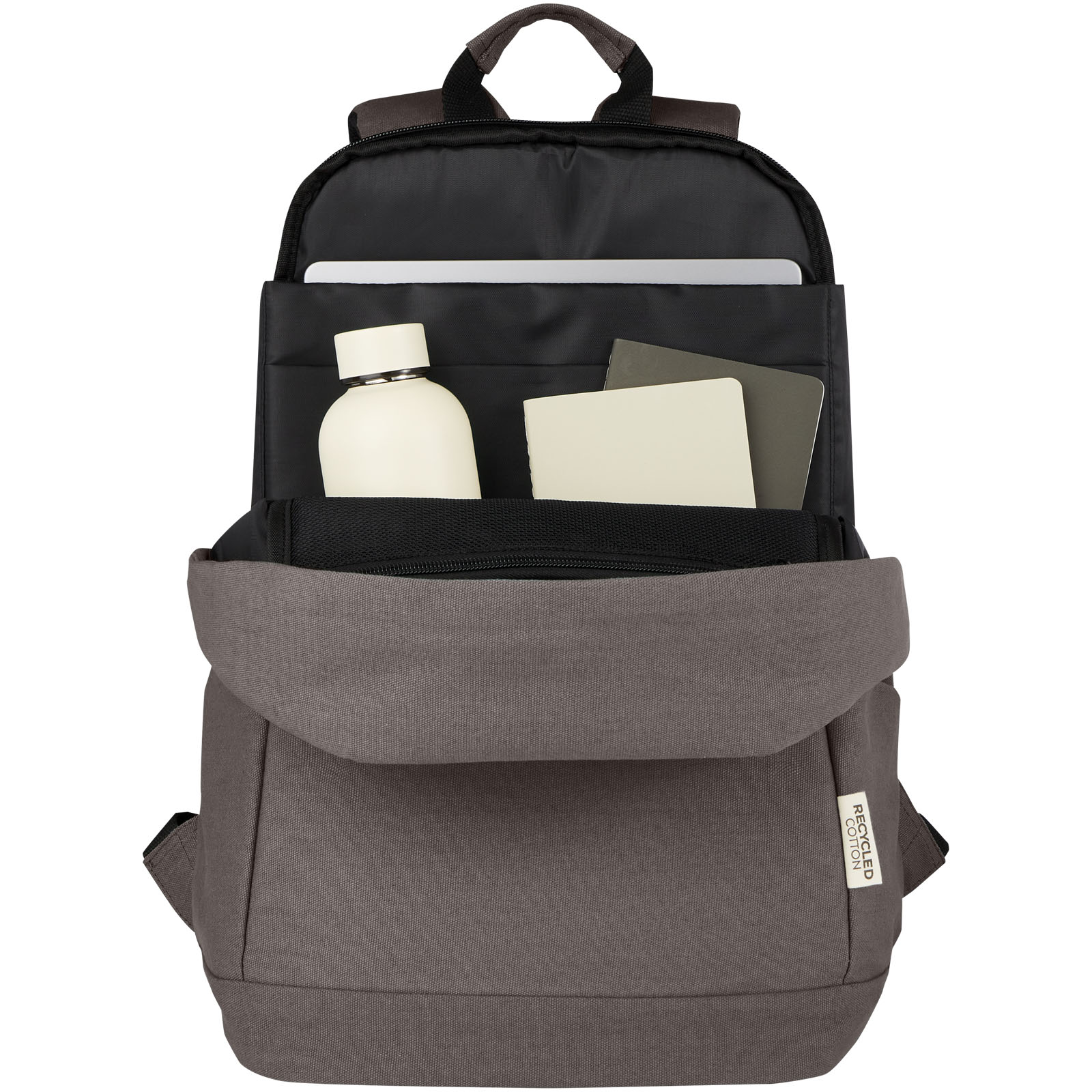 Sac à dos anti-vol pour ordinateur portable Joey de 18 L en toile recyclée GRS 15,6 pouces