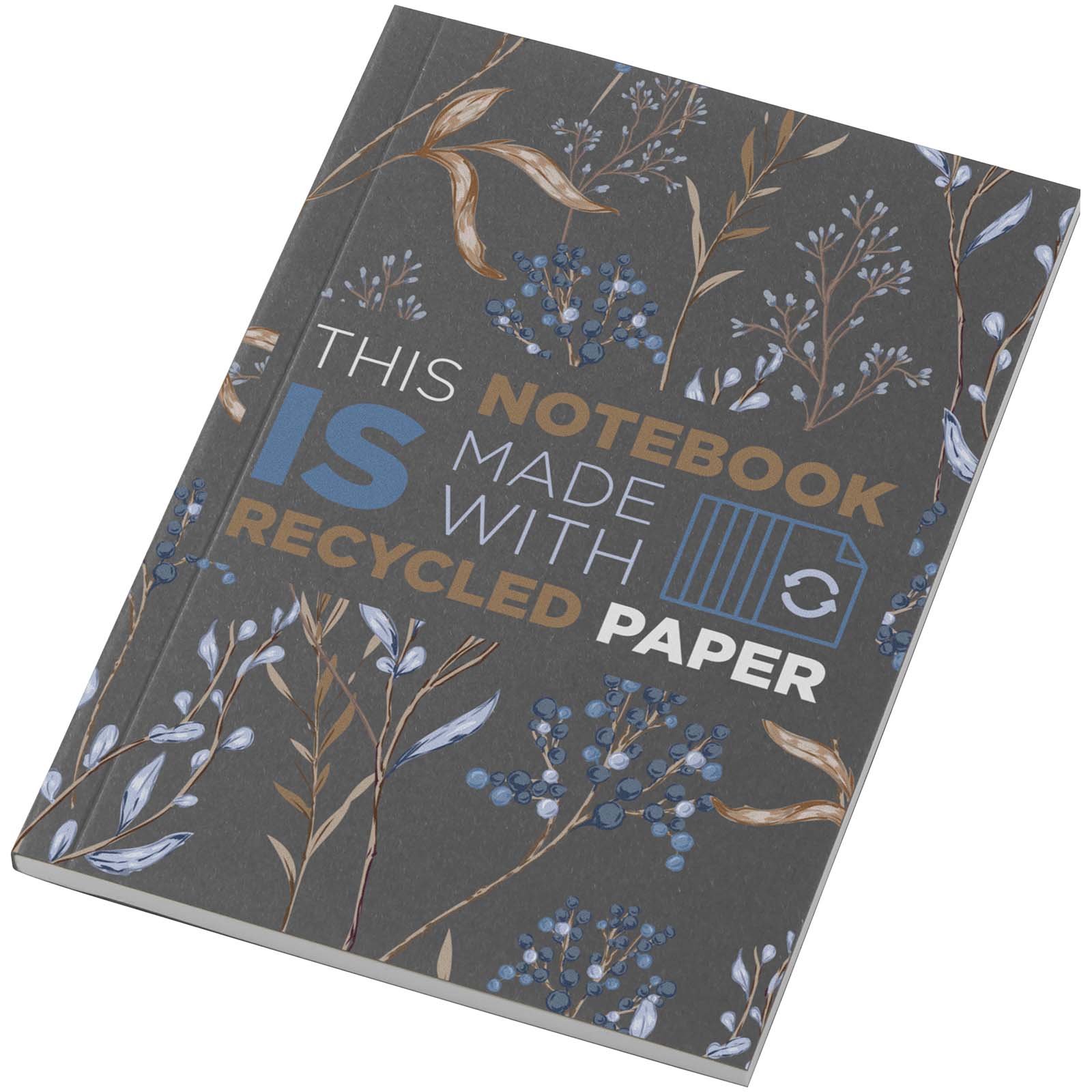 Cahier Novella AustenColours A6 recyclé à couverture souple de 50 feuilles