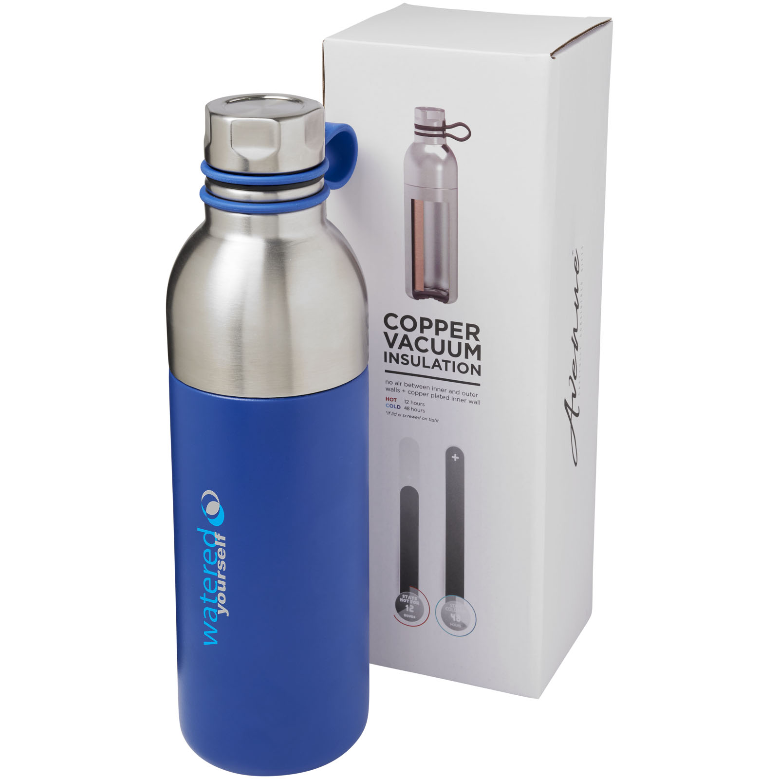 Bouteille de sport 590ml avec isolation par le vide et couche de cuivre Koln