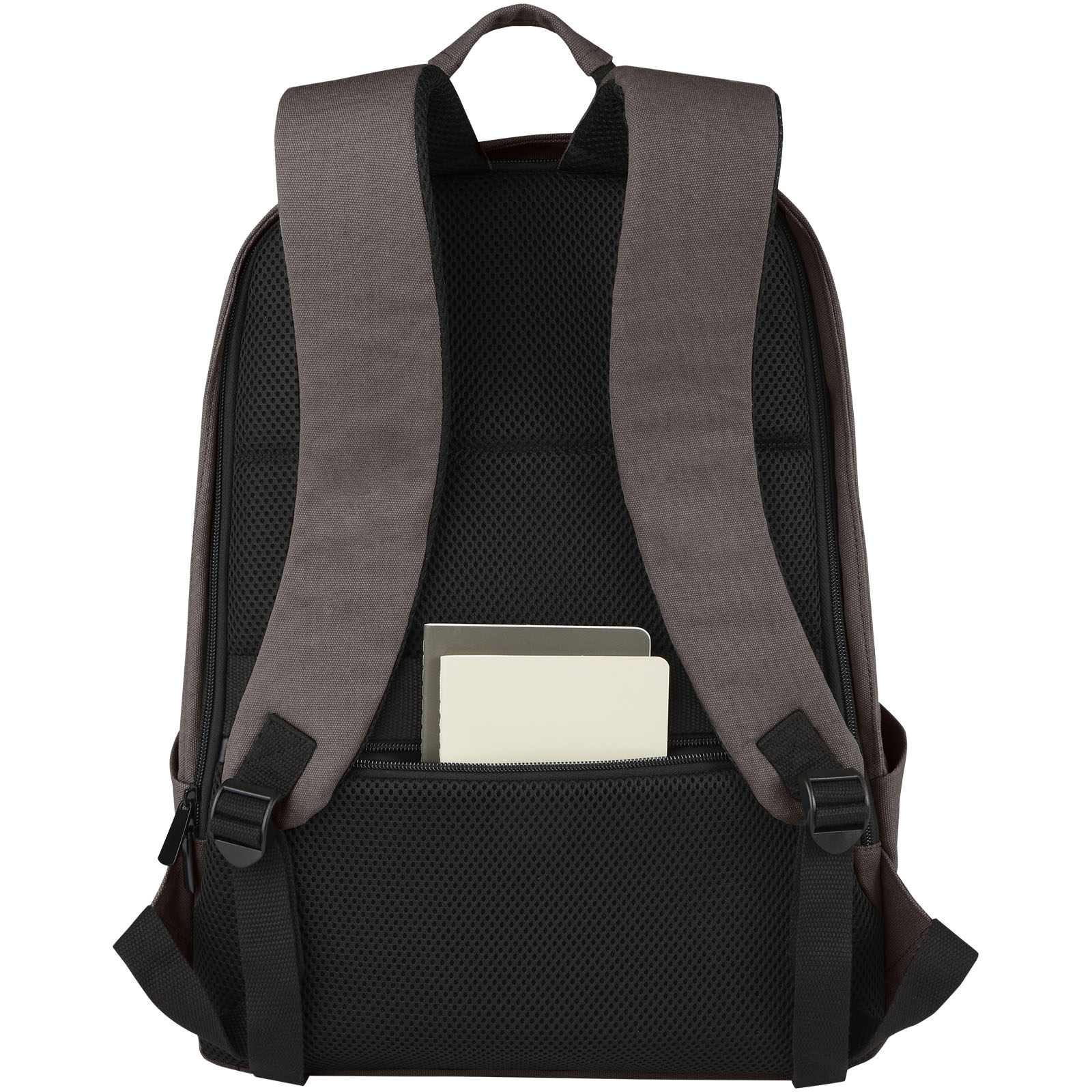Sac à dos anti-vol pour ordinateur portable Joey de 18 L en toile recyclée GRS 15,6 pouces
