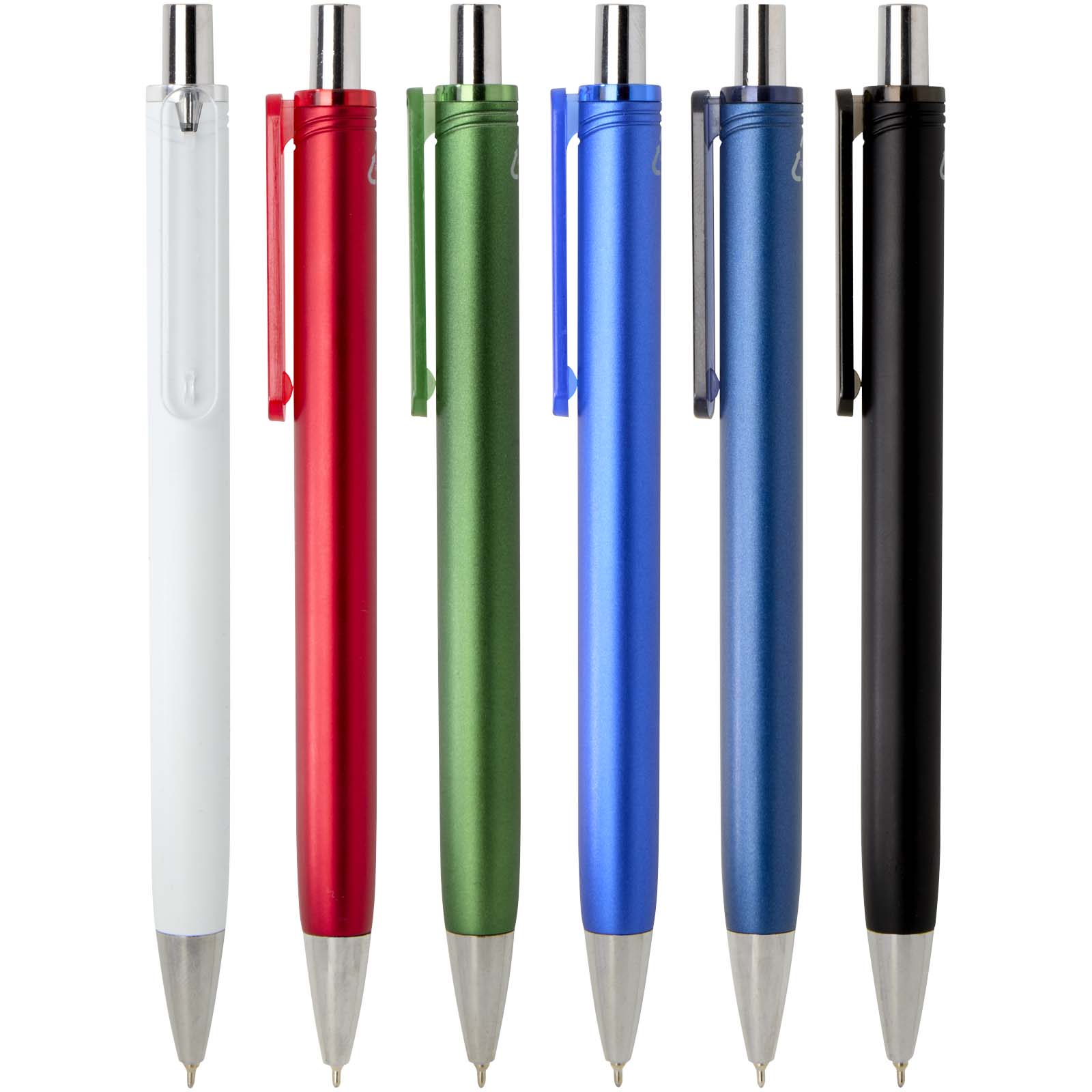 Stylo bille Feld recyclé RCS avec finition métallique (encre noire)