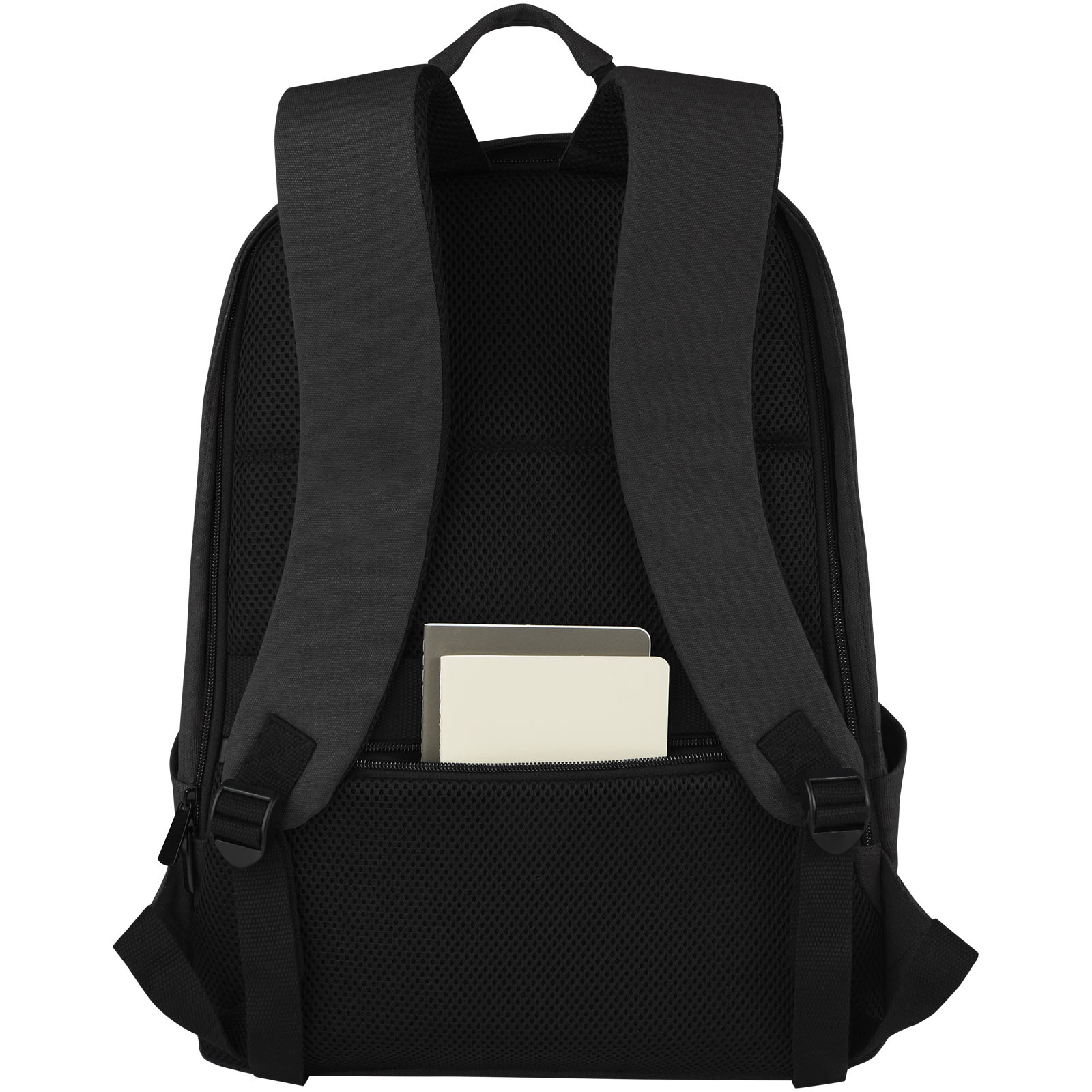 Sac à dos anti-vol pour ordinateur portable Joey de 18 L en toile recyclée GRS 15,6 pouces