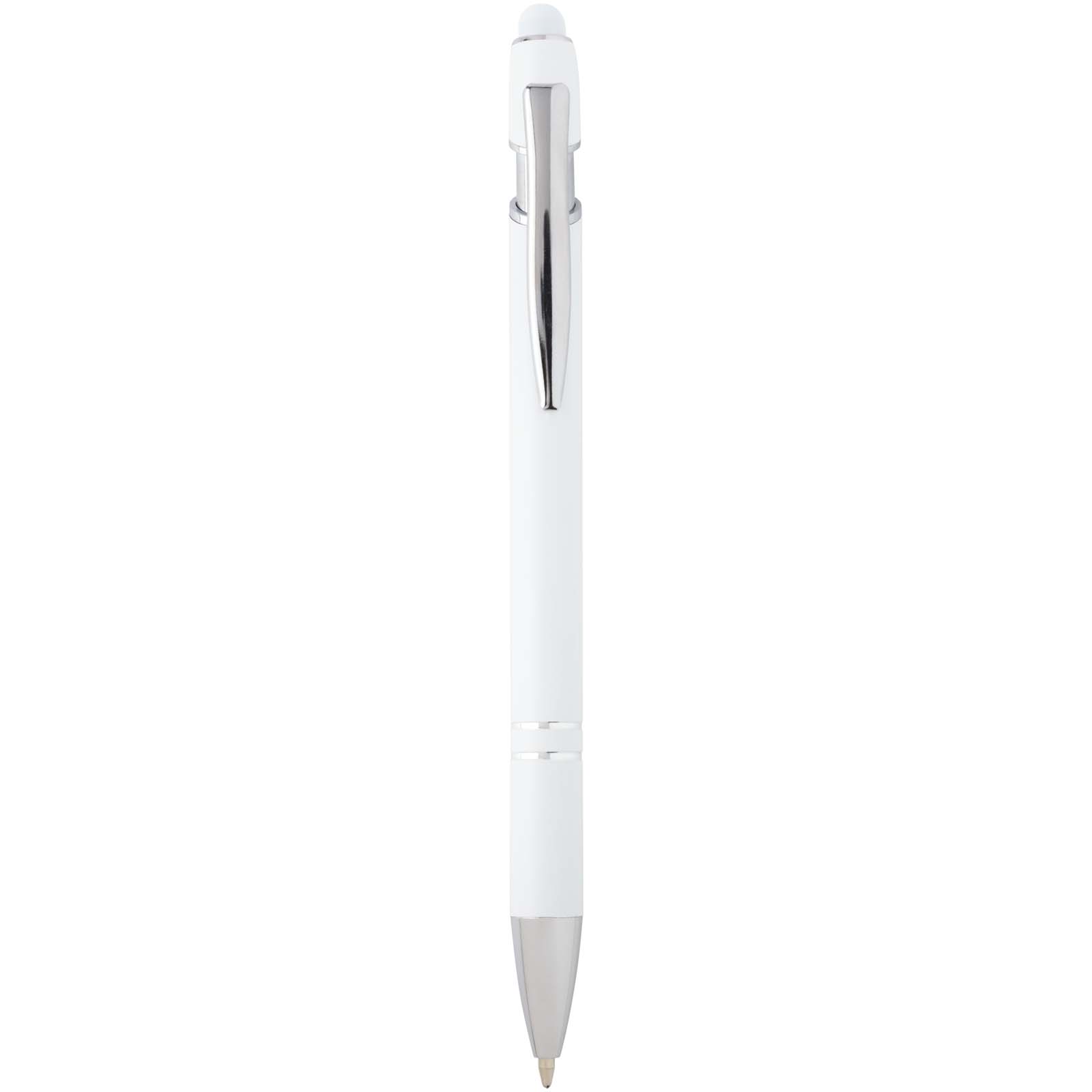 Stylo bille Kish avec finition argentée (encre bleue)