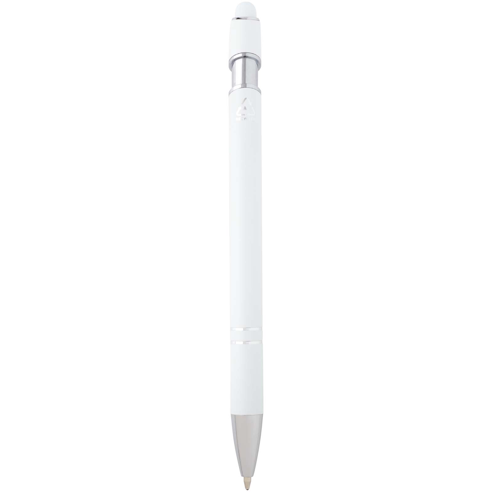 Stylo bille Kish avec finition argentée (encre bleue)