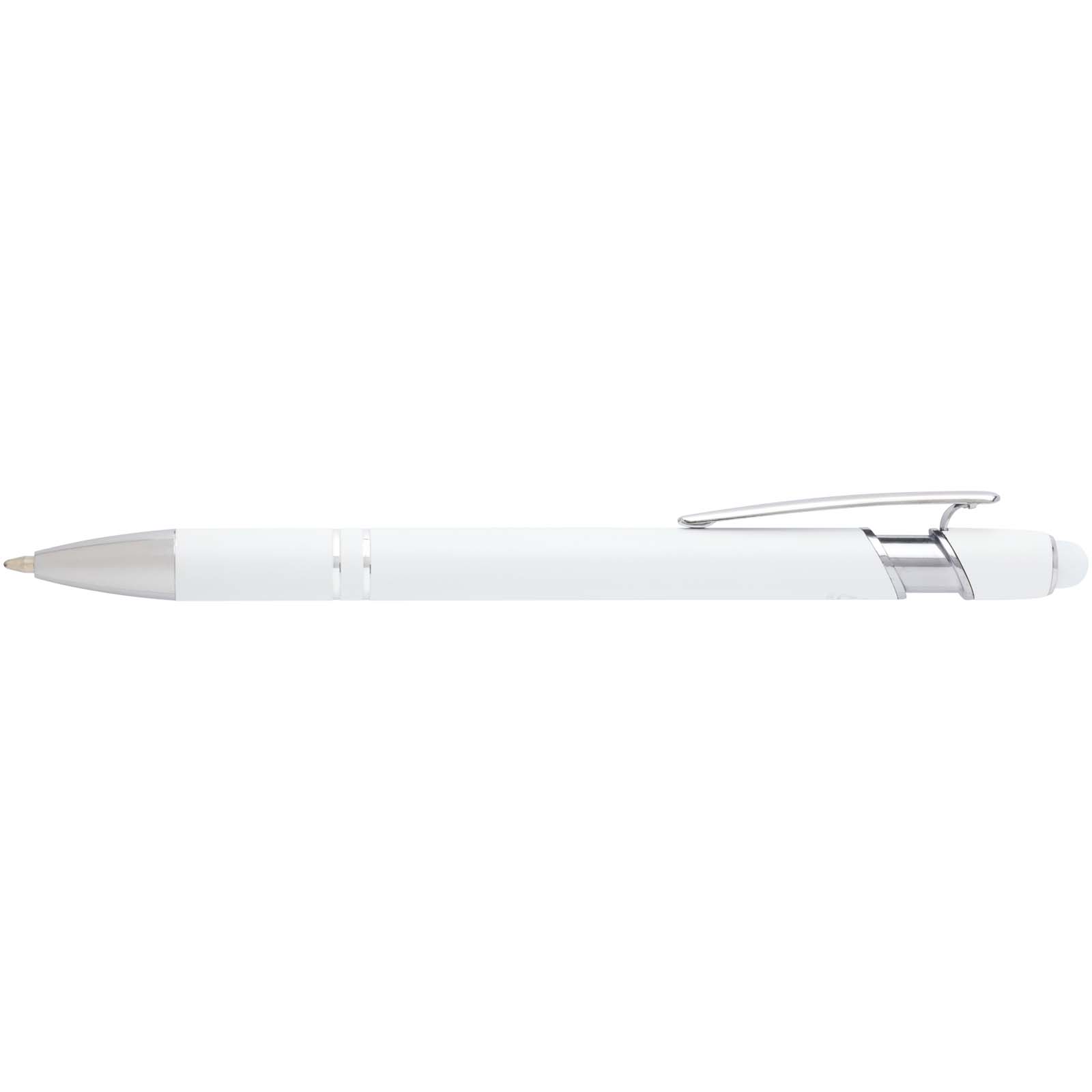 Stylo bille Kish avec finition argentée (encre bleue)