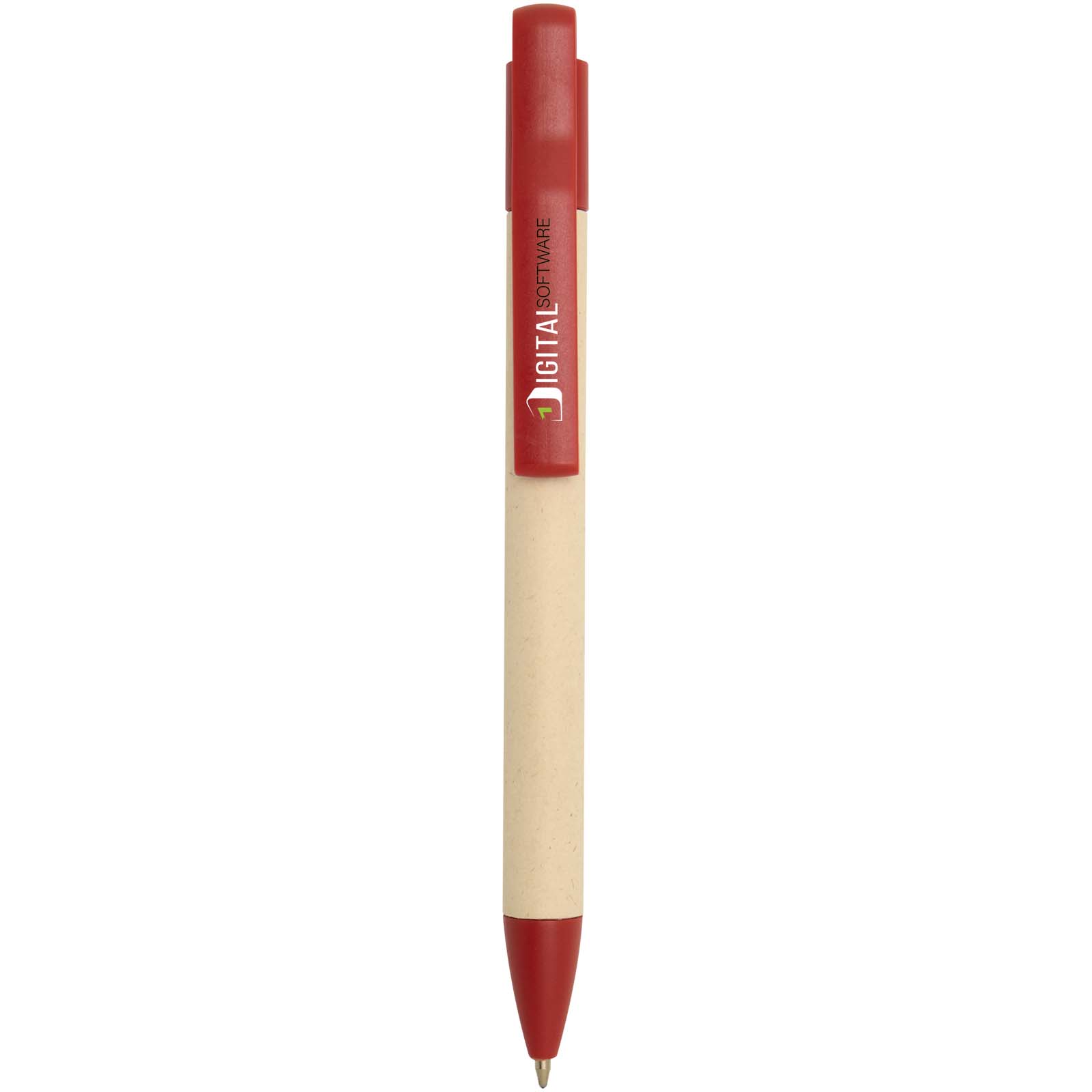 Stylo bille Liliana en papier de canne à sucre (encre bleue)