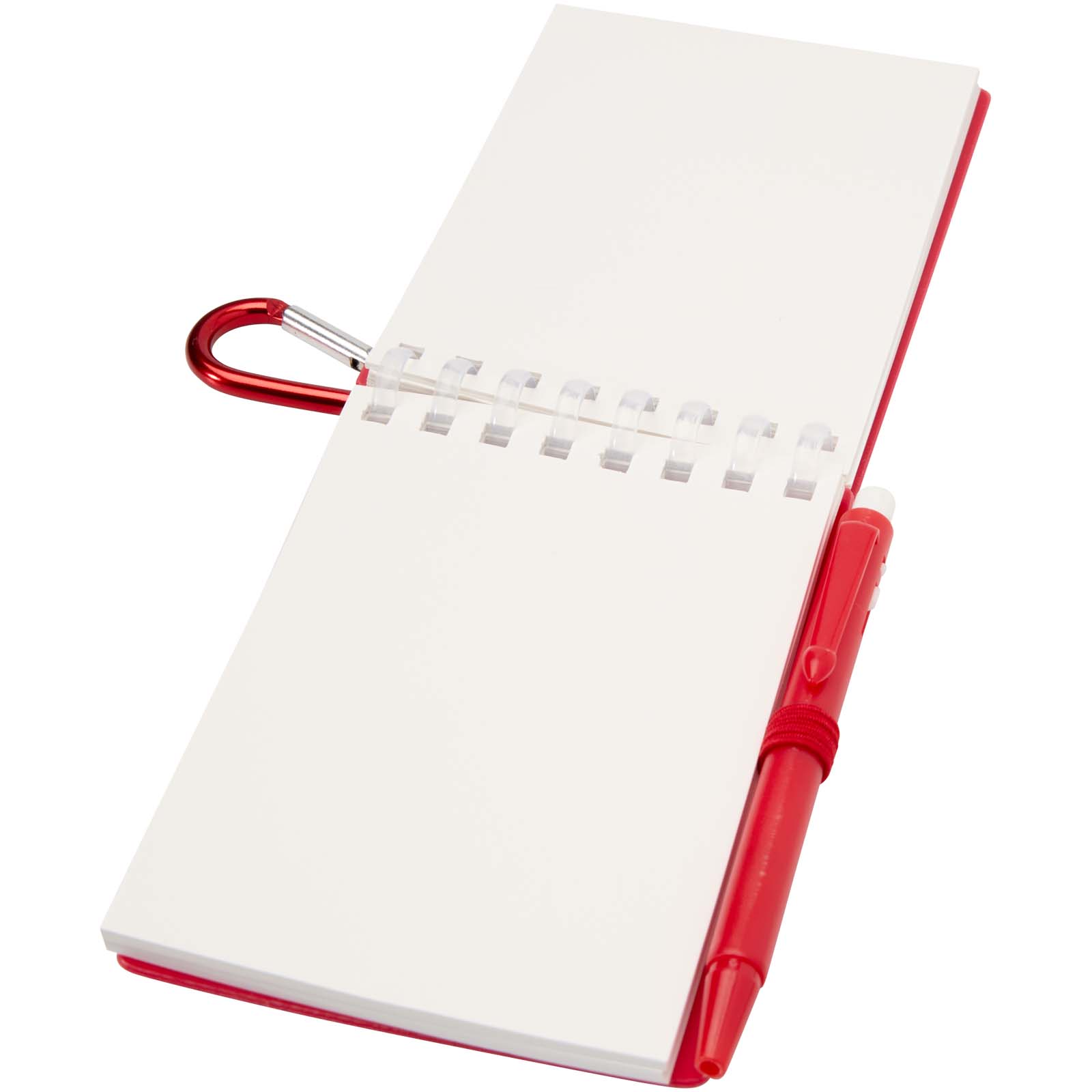 Ensemble carnet souple d’extérieur recyclé et stylo bille (encre noire) Lig Mini