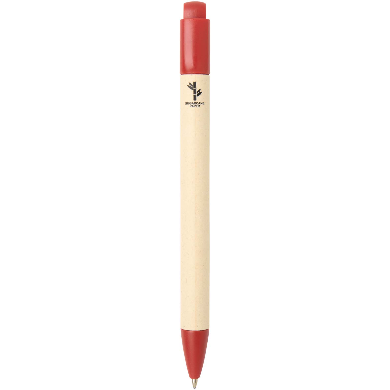 Stylo bille Liliana en papier de canne à sucre (encre bleue)