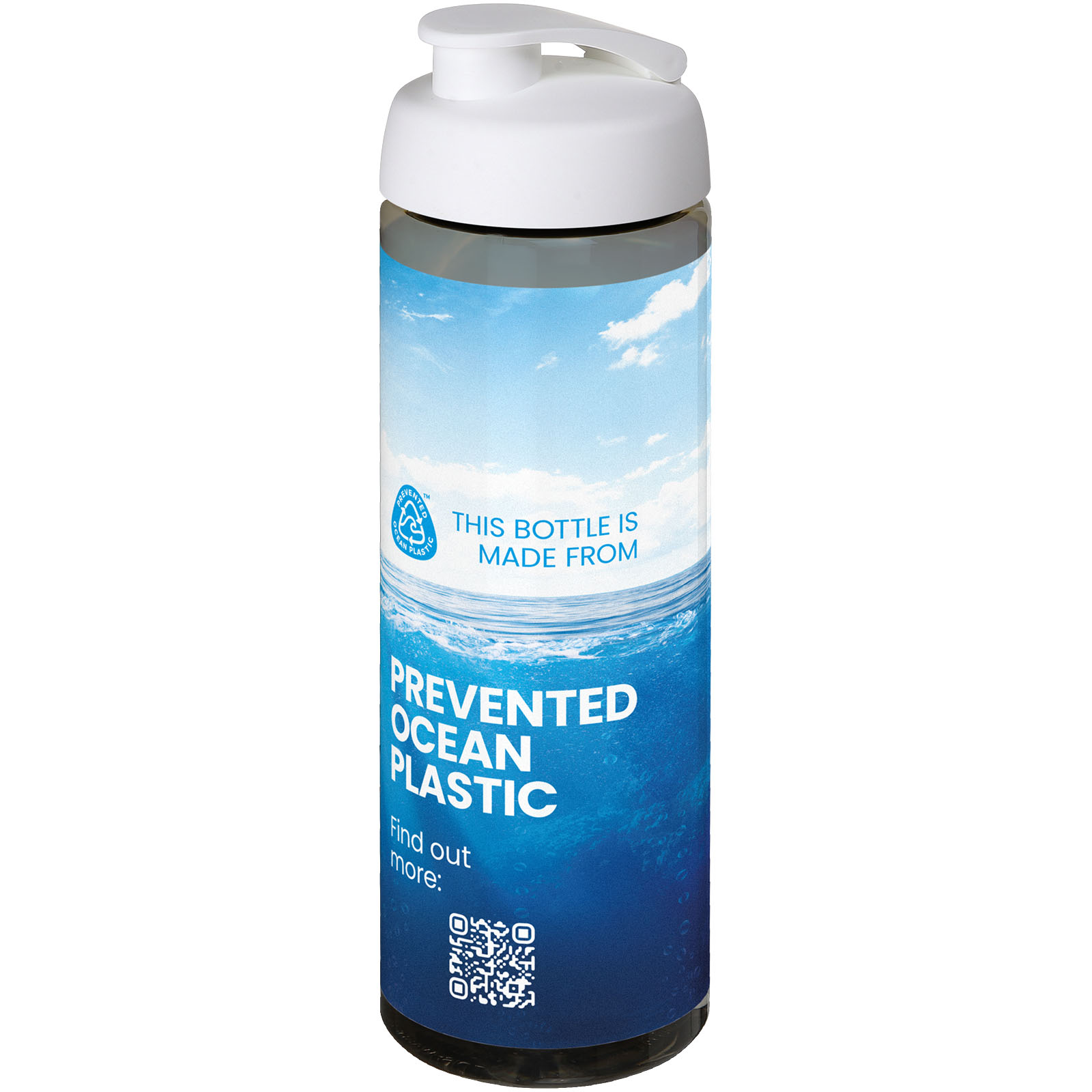 Bouteille de sport H2O Active® Eco POP Vibe de 850 ml avec couvercle à bascule