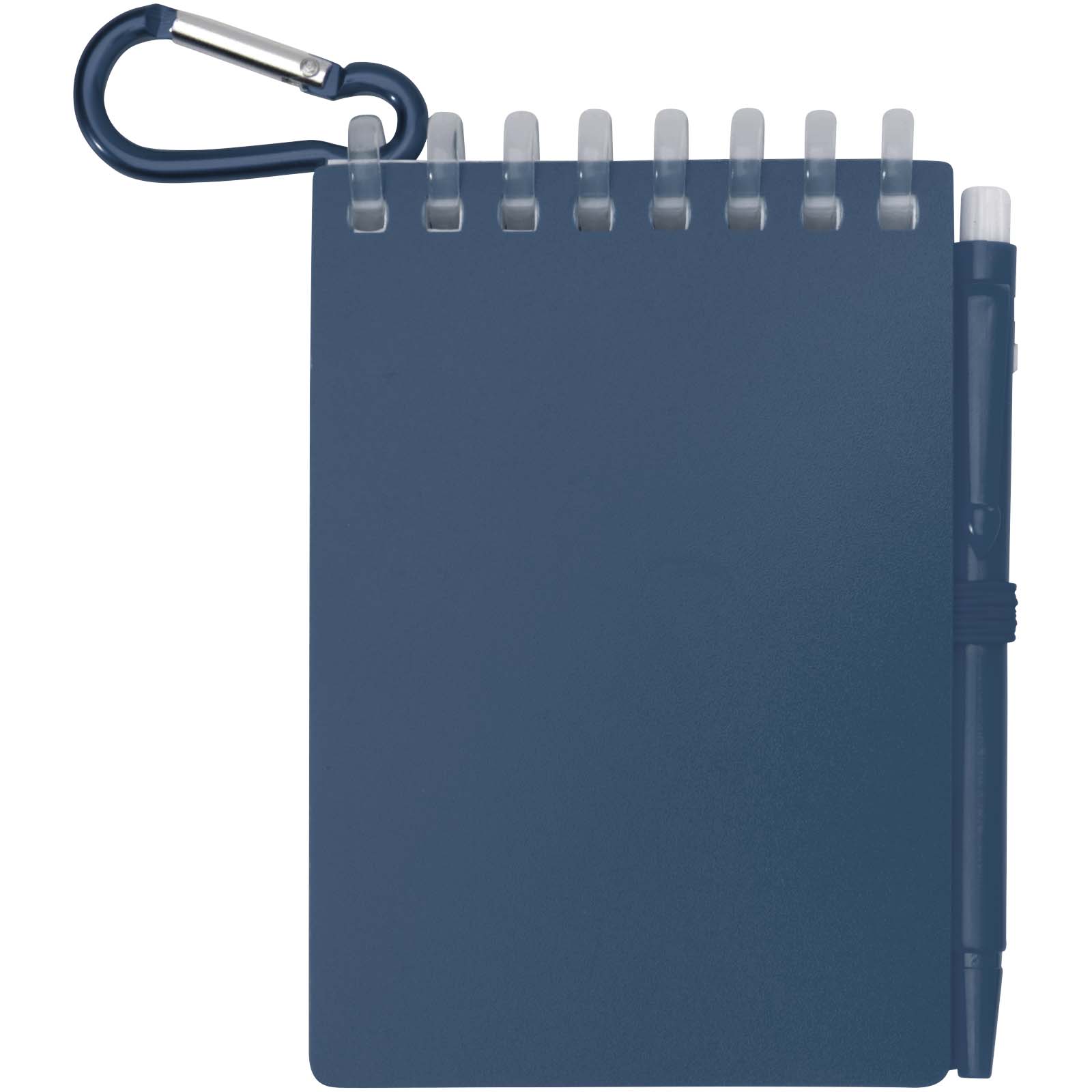 Ensemble carnet souple d’extérieur recyclé et stylo bille (encre noire) Lig Mini