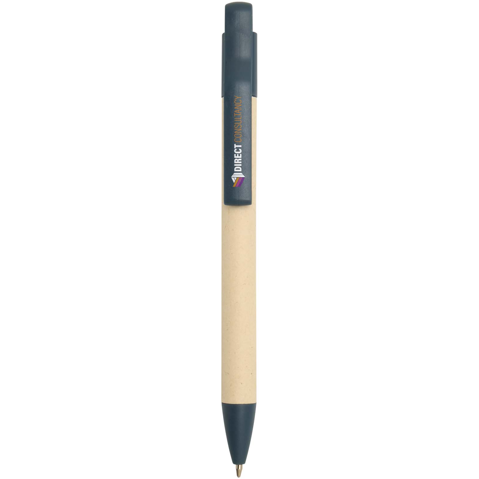 Stylo bille Liliana en papier de canne à sucre (encre bleue)