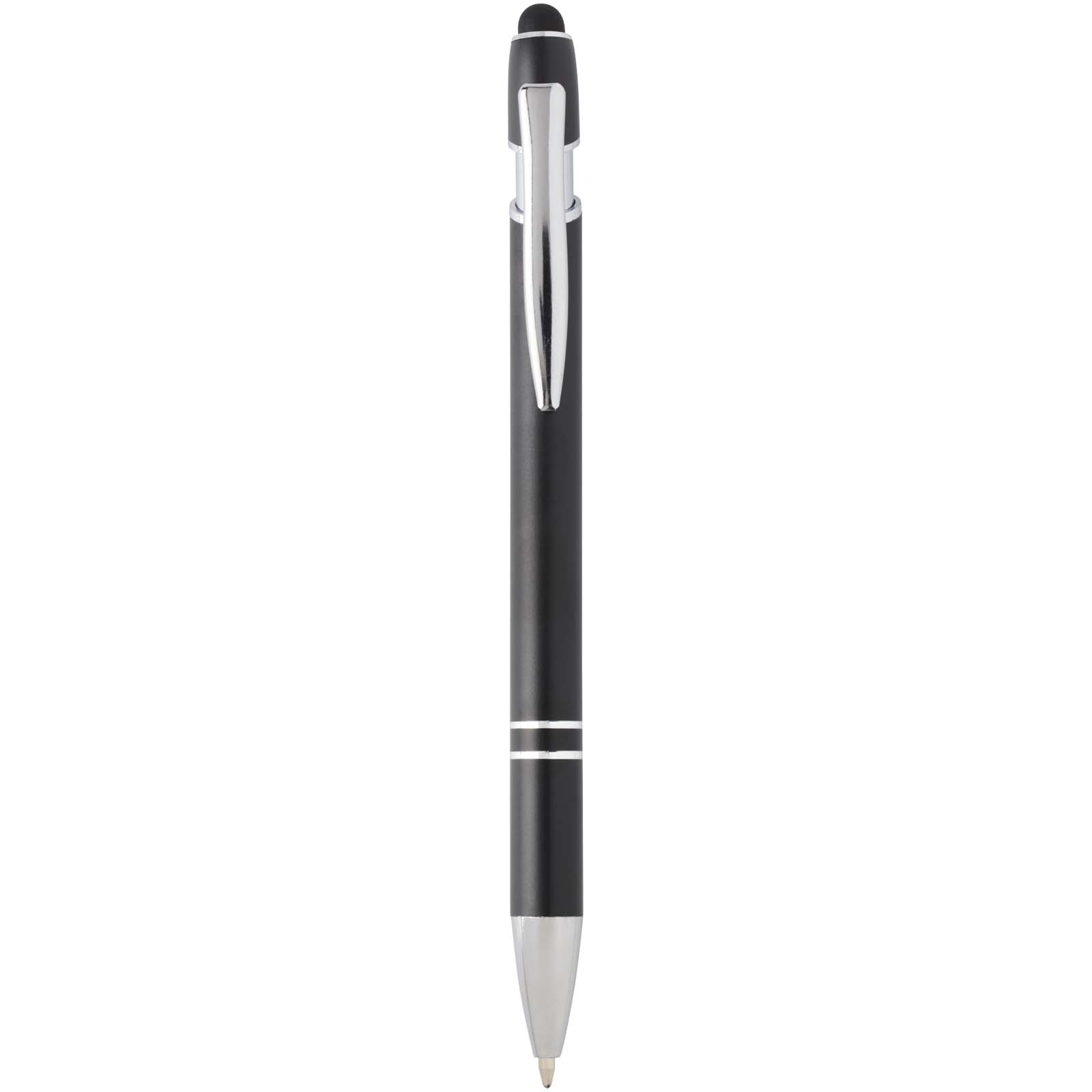 Stylo bille Kish avec finition argentée (encre bleue)