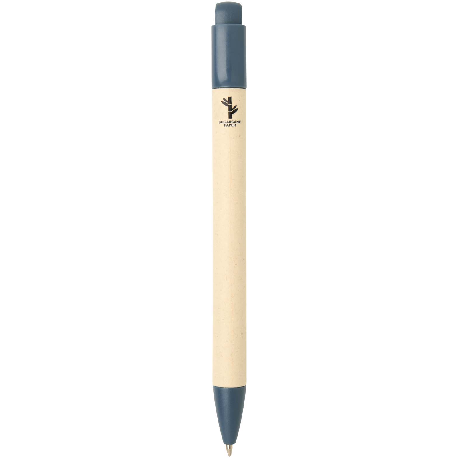 Stylo bille Liliana en papier de canne à sucre (encre bleue)