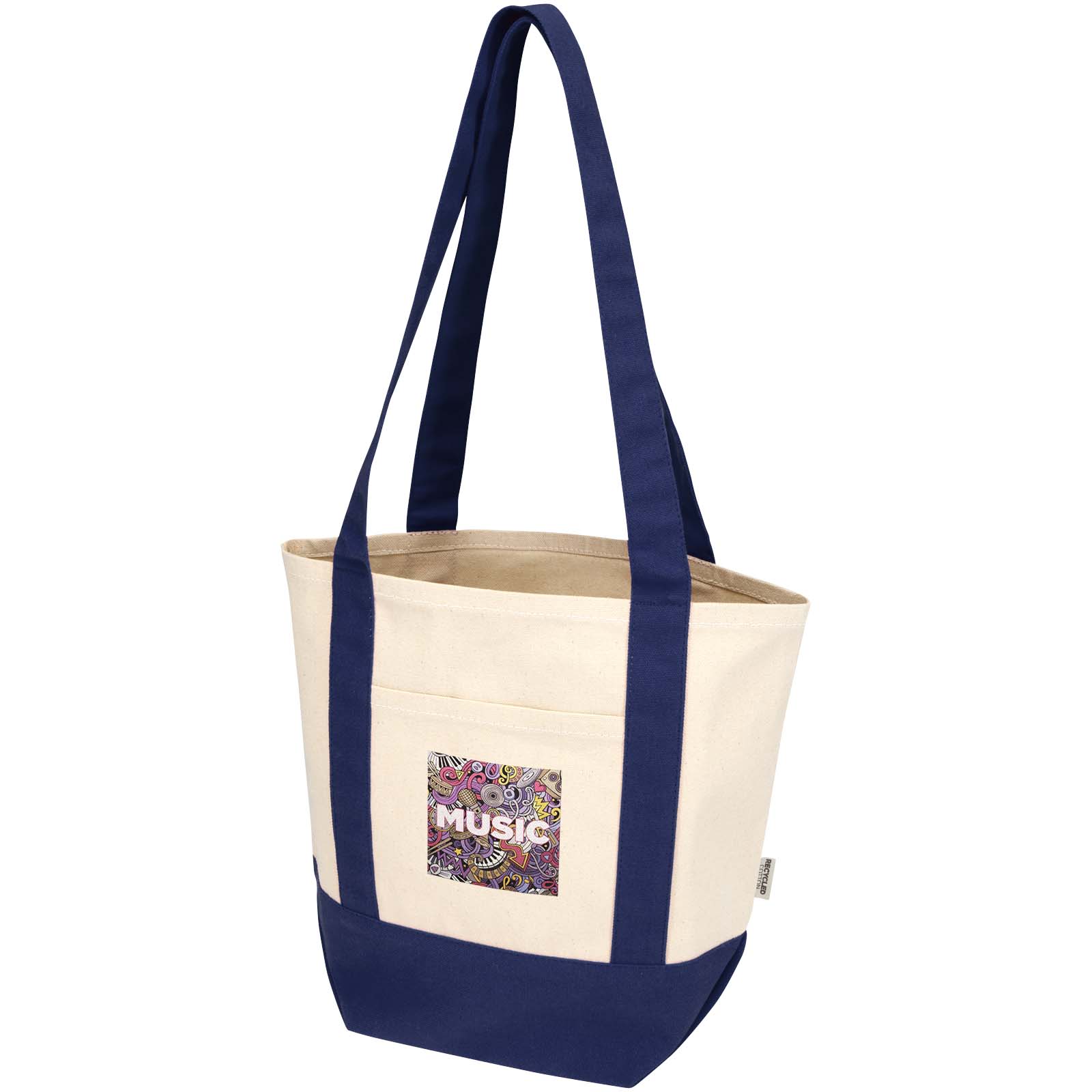 Mini sac shopping Sam en coton recyclé GRS 320 g/m2