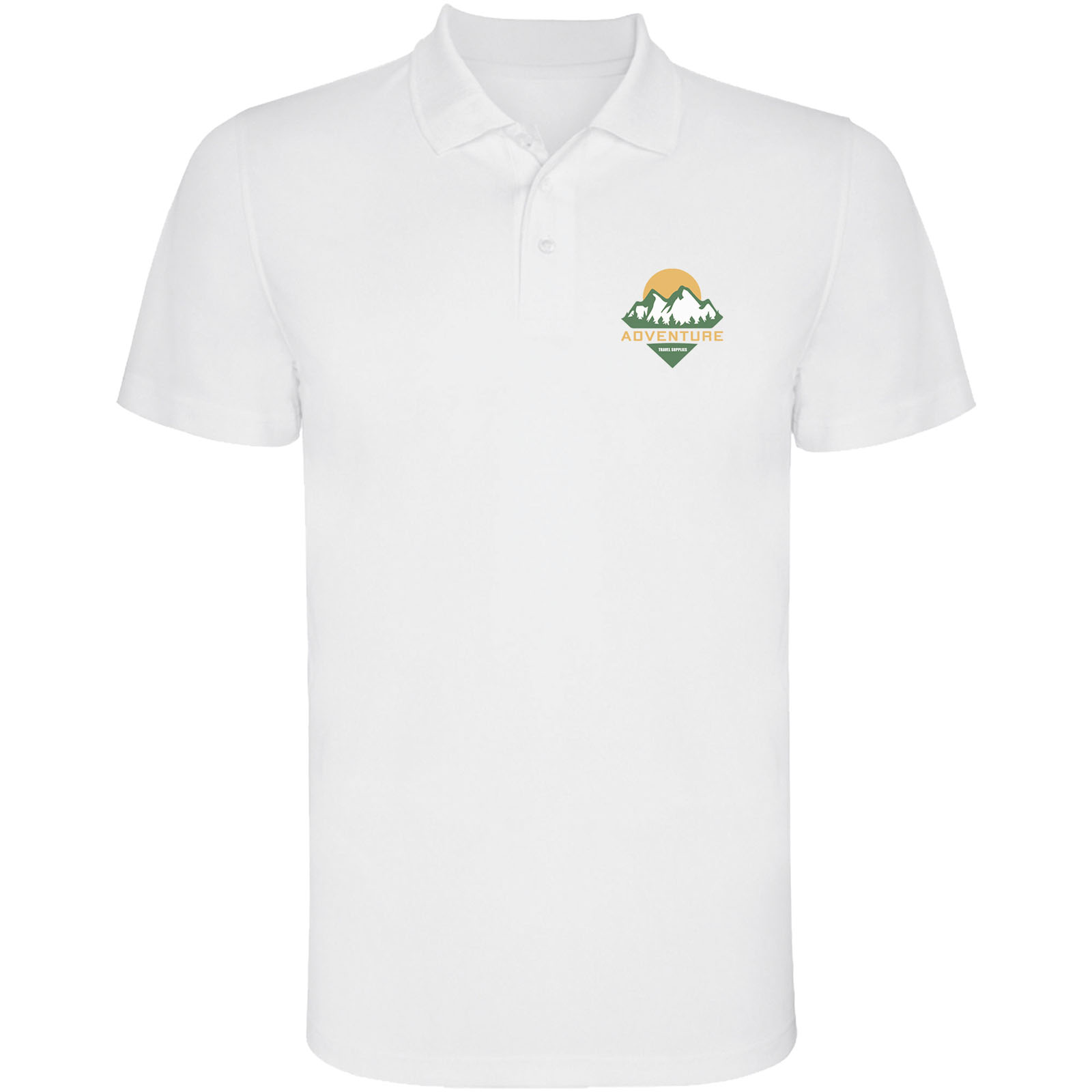 Roly Polo de sport de 150 g/m² Monzha à manches courtes pour homme