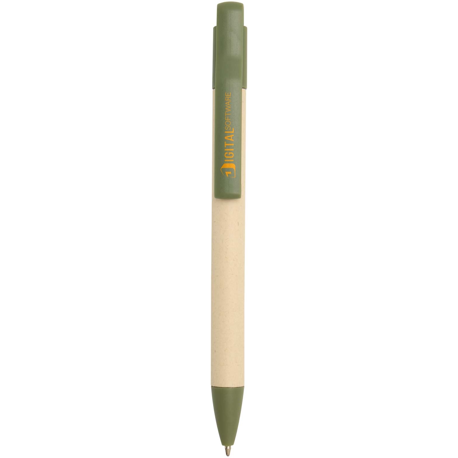 Stylo bille Liliana en papier de canne à sucre (encre bleue)