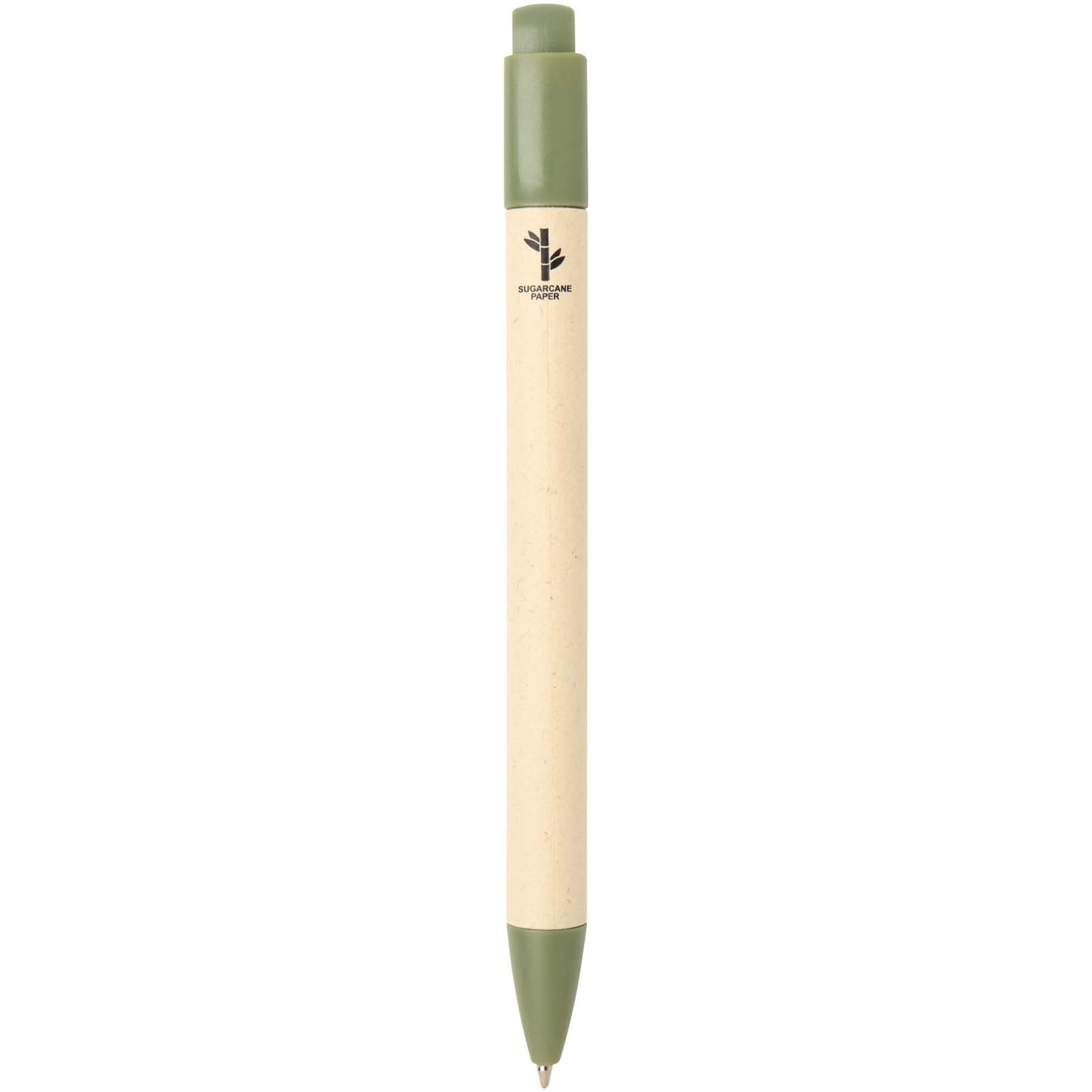 Stylo bille Liliana en papier de canne à sucre (encre bleue)
