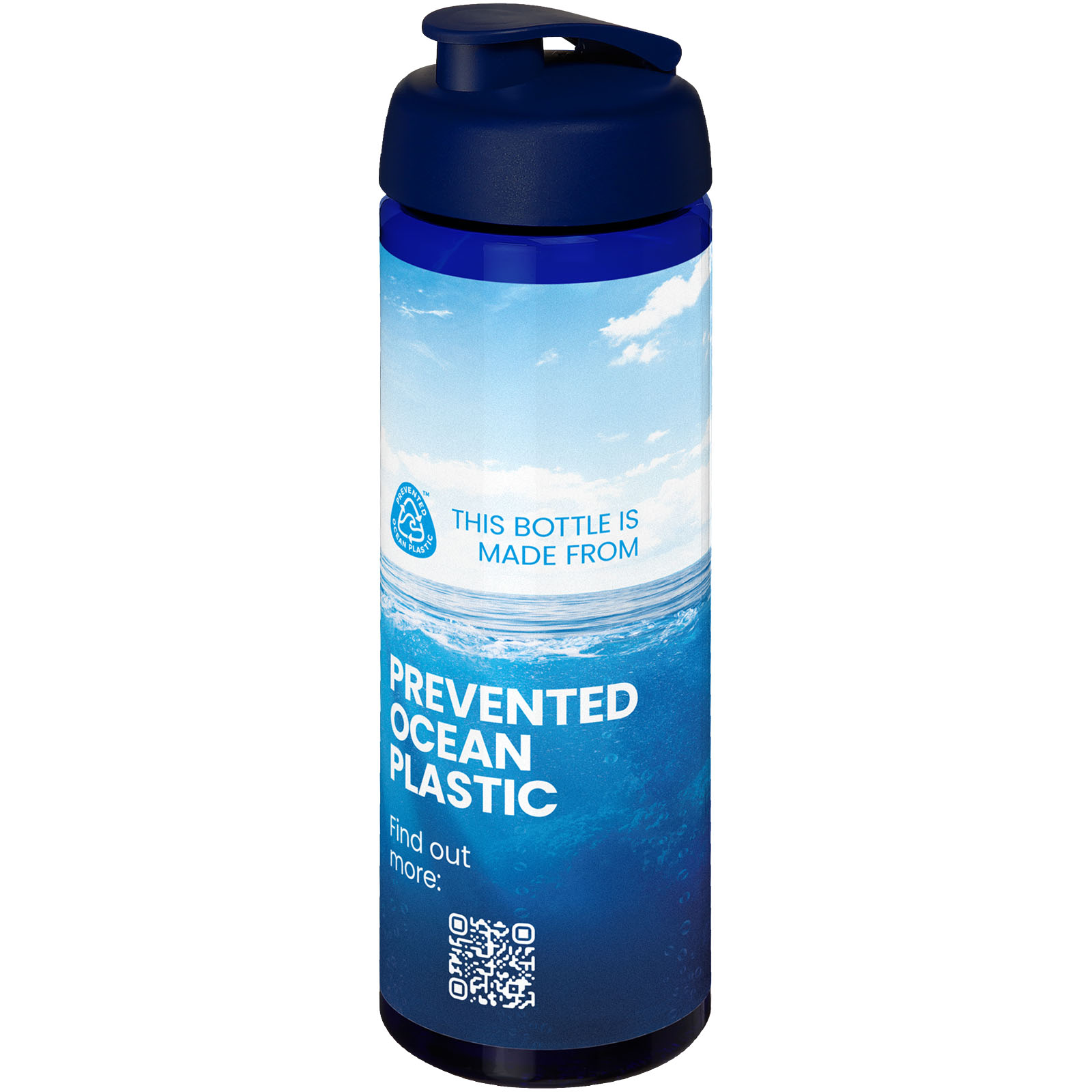 Bouteille de sport H2O Active® Eco POP Vibe de 850 ml avec couvercle à bascule