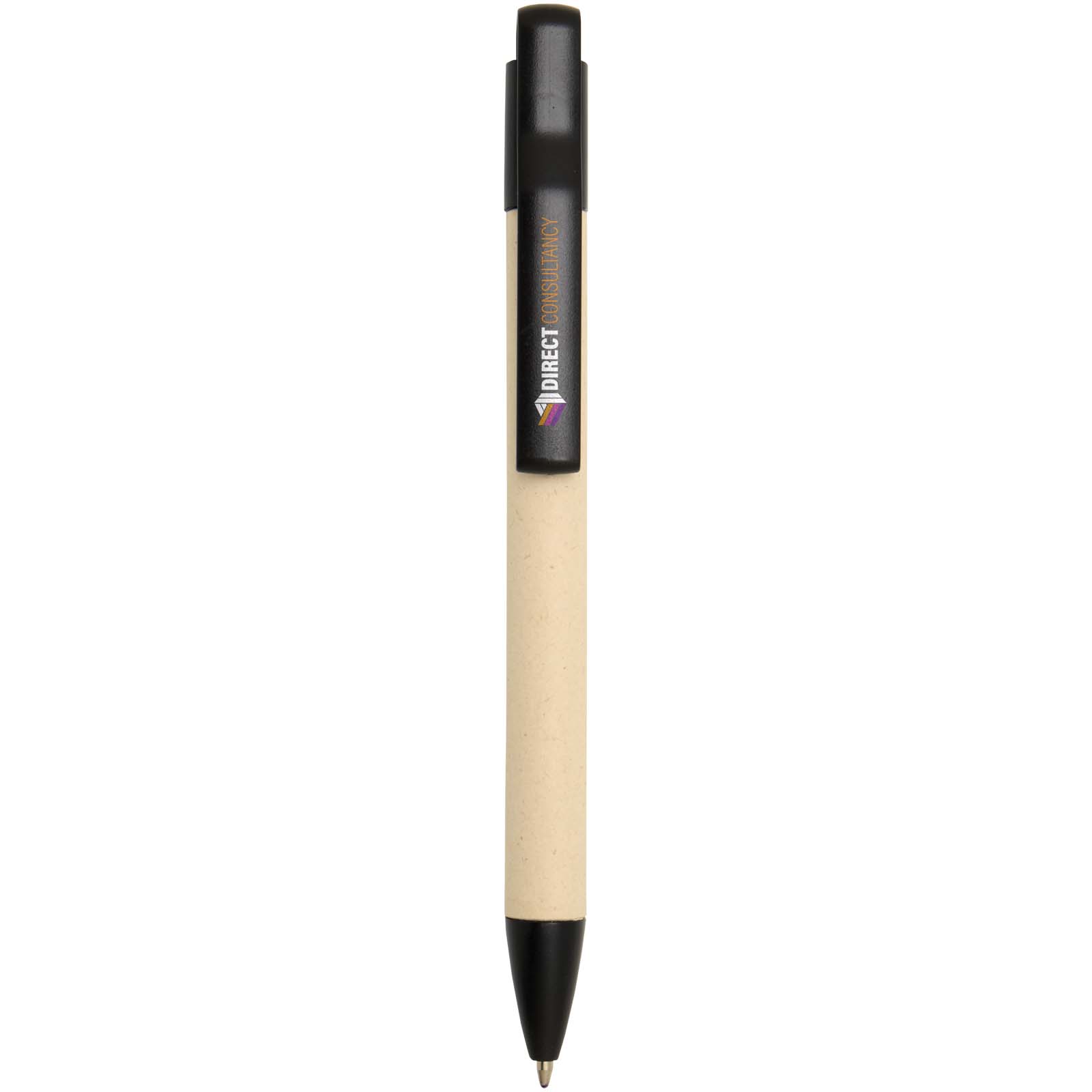 Stylo bille Liliana en papier de canne à sucre (encre bleue)