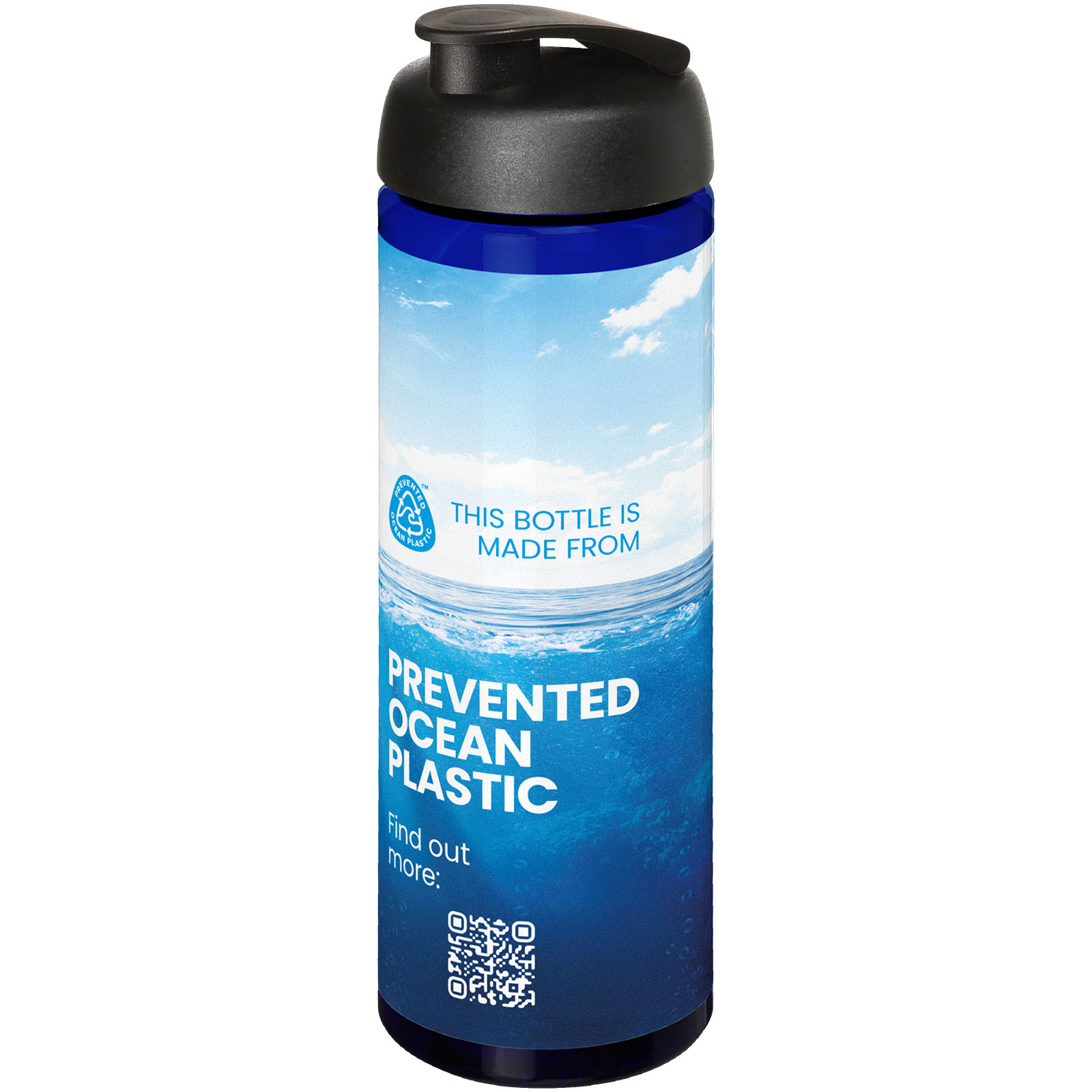 Bouteille de sport H2O Active® Eco POP Vibe de 850 ml avec couvercle à bascule
