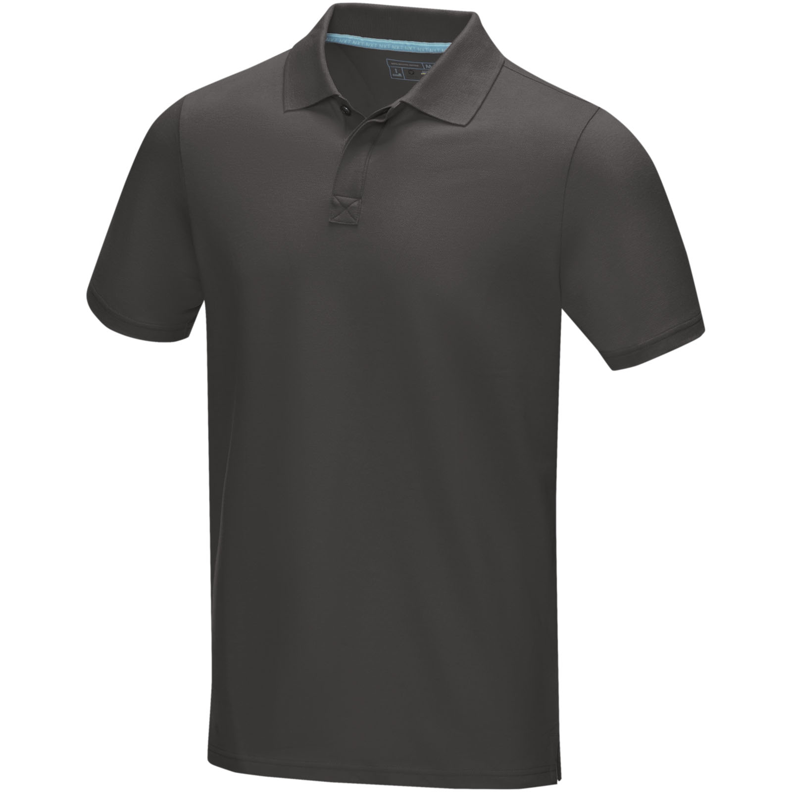 Elevate Polo Graphite bio manches courtes homme