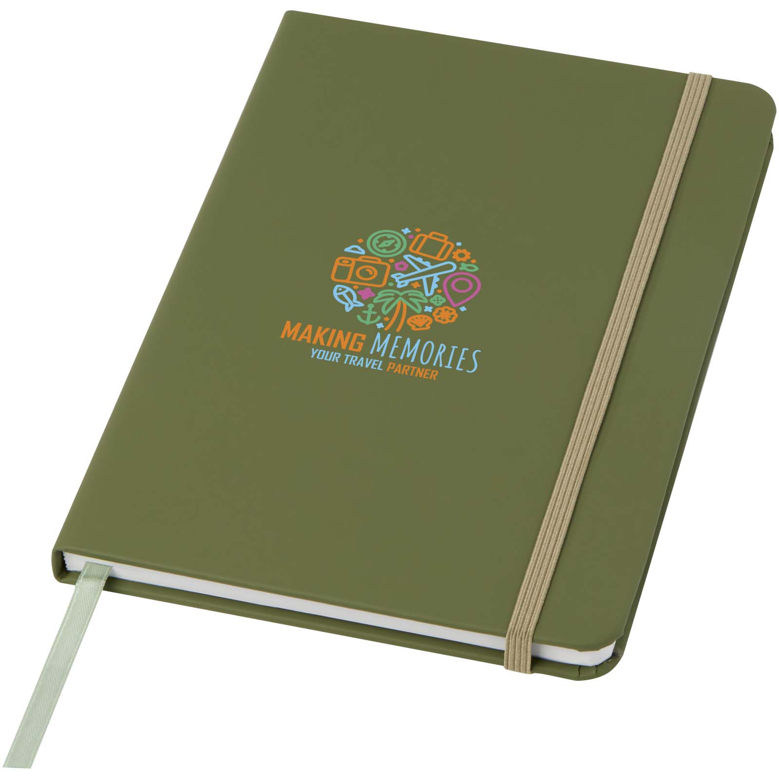 Carnet de notes A5 Spectrum avec pages blanches