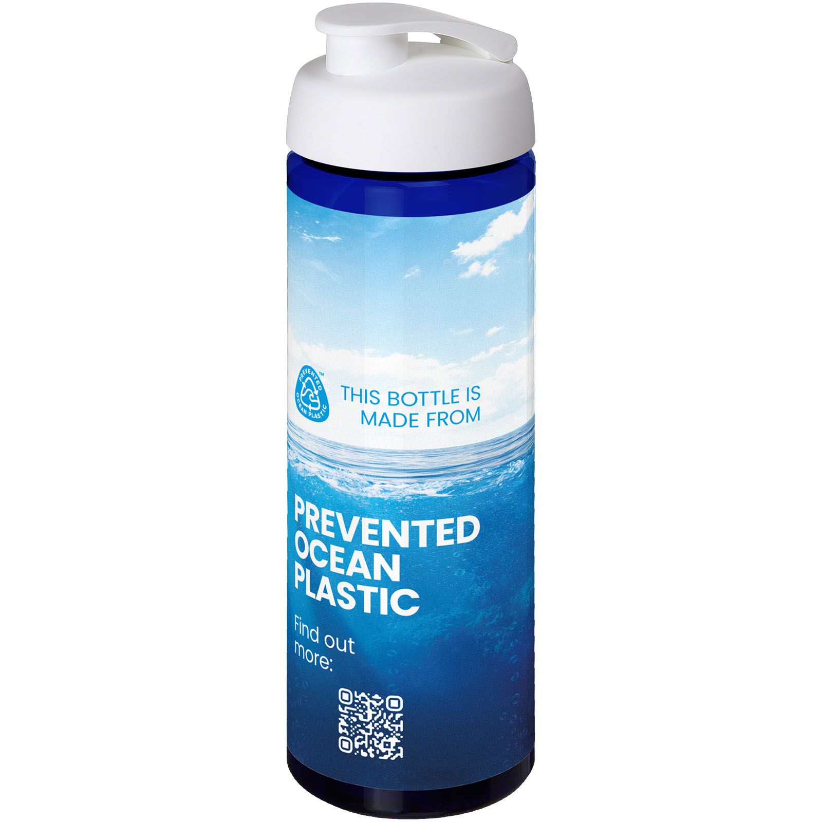 Bouteille de sport H2O Active® Eco POP Vibe de 850 ml avec couvercle à bascule