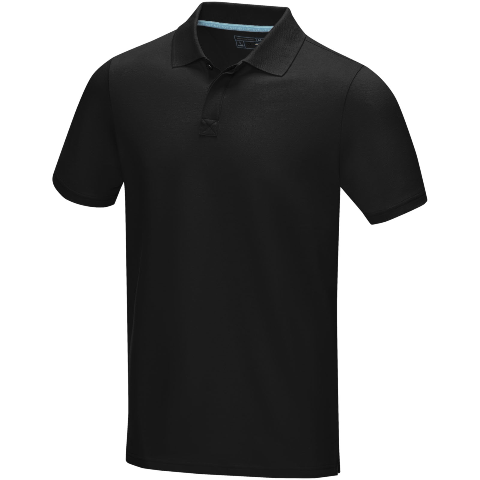 Elevate Polo Graphite bio manches courtes homme
