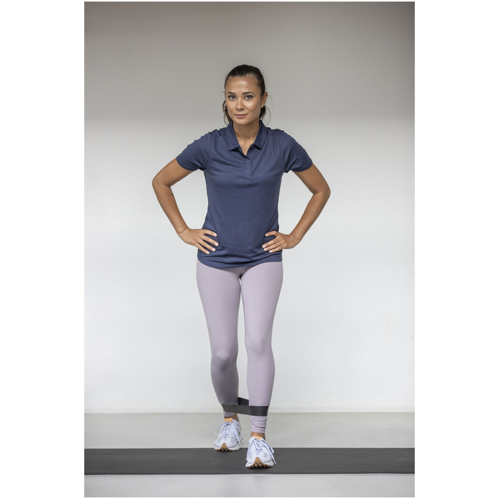 Elevate Polo de 105 g/m² Deimos en tissu léger et à manches courtes pour femme