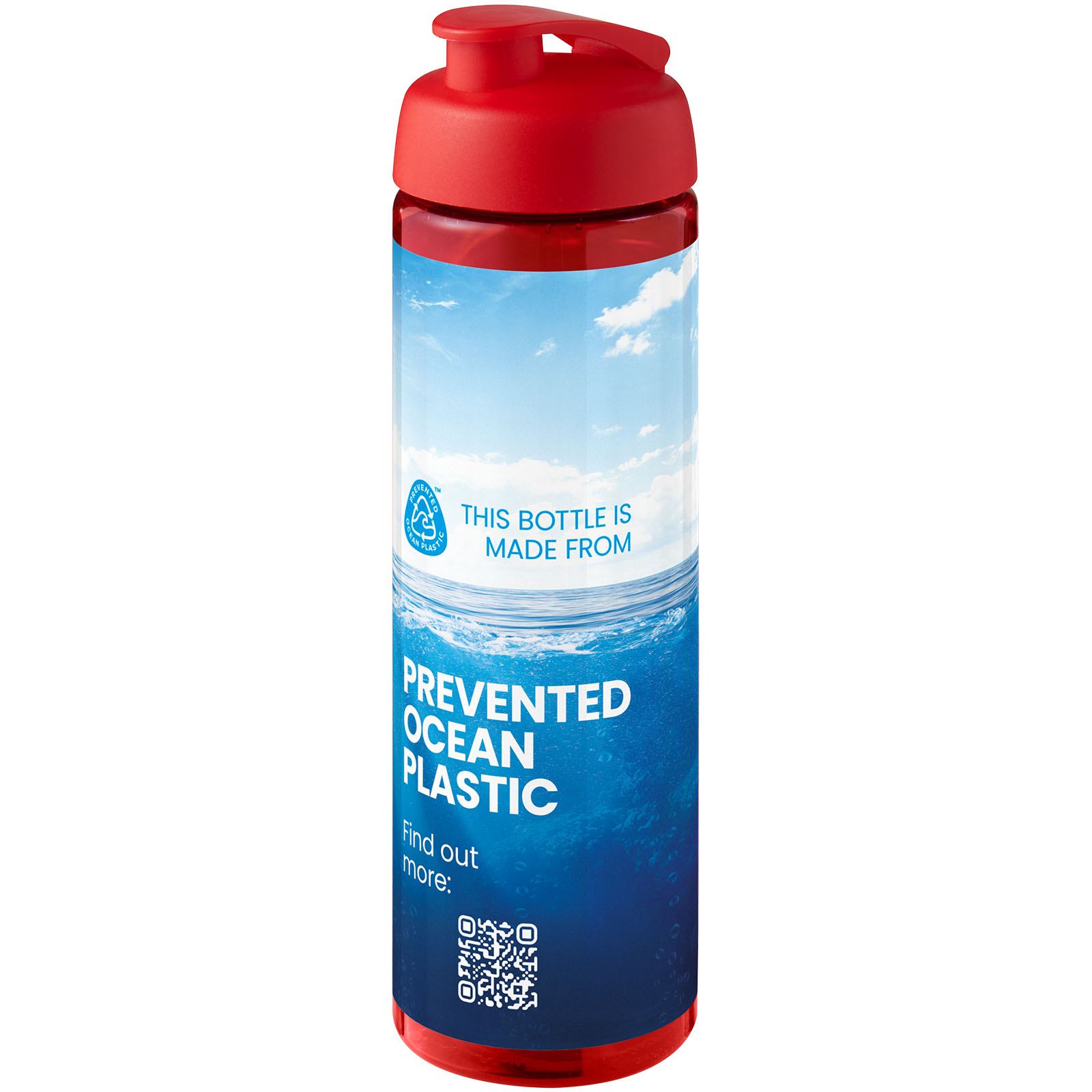 Bouteille de sport H2O Active® Eco POP Vibe de 850 ml avec couvercle à bascule