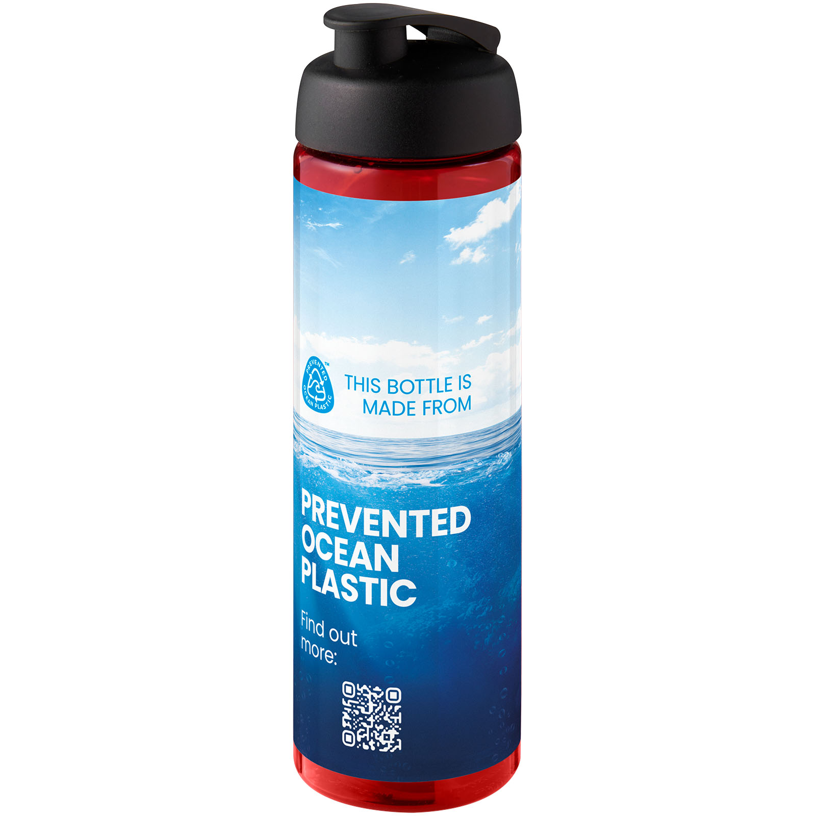 Bouteille de sport H2O Active® Eco POP Vibe de 850 ml avec couvercle à bascule