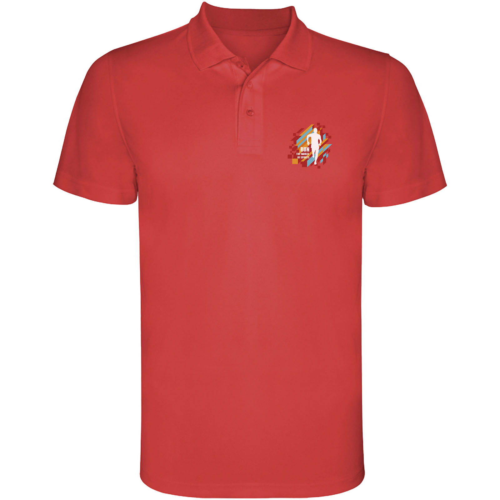 Roly Polo de sport de 150 g/m² Monzha à manches courtes pour homme