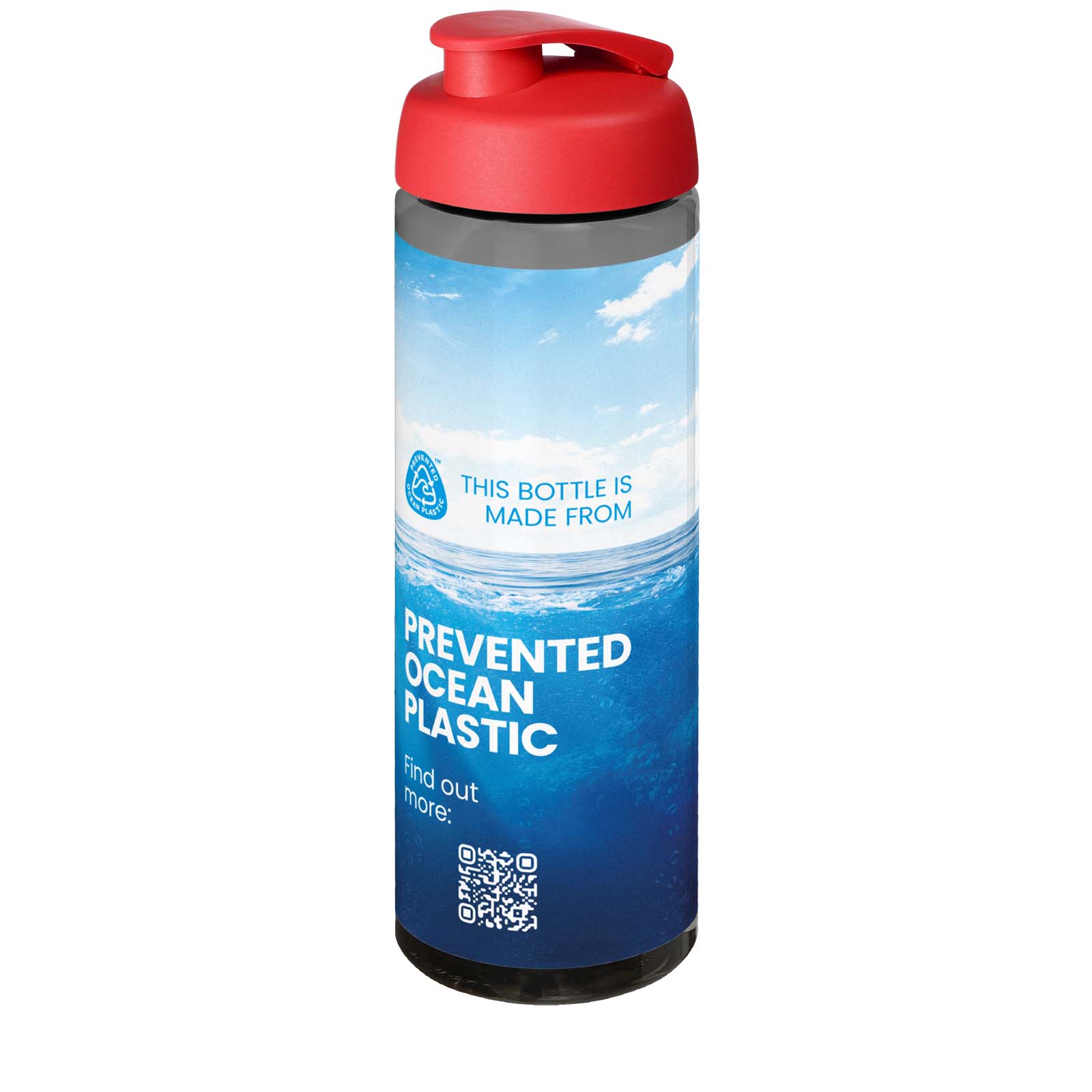 Bouteille de sport H2O Active® Eco POP Vibe de 850 ml avec couvercle à bascule