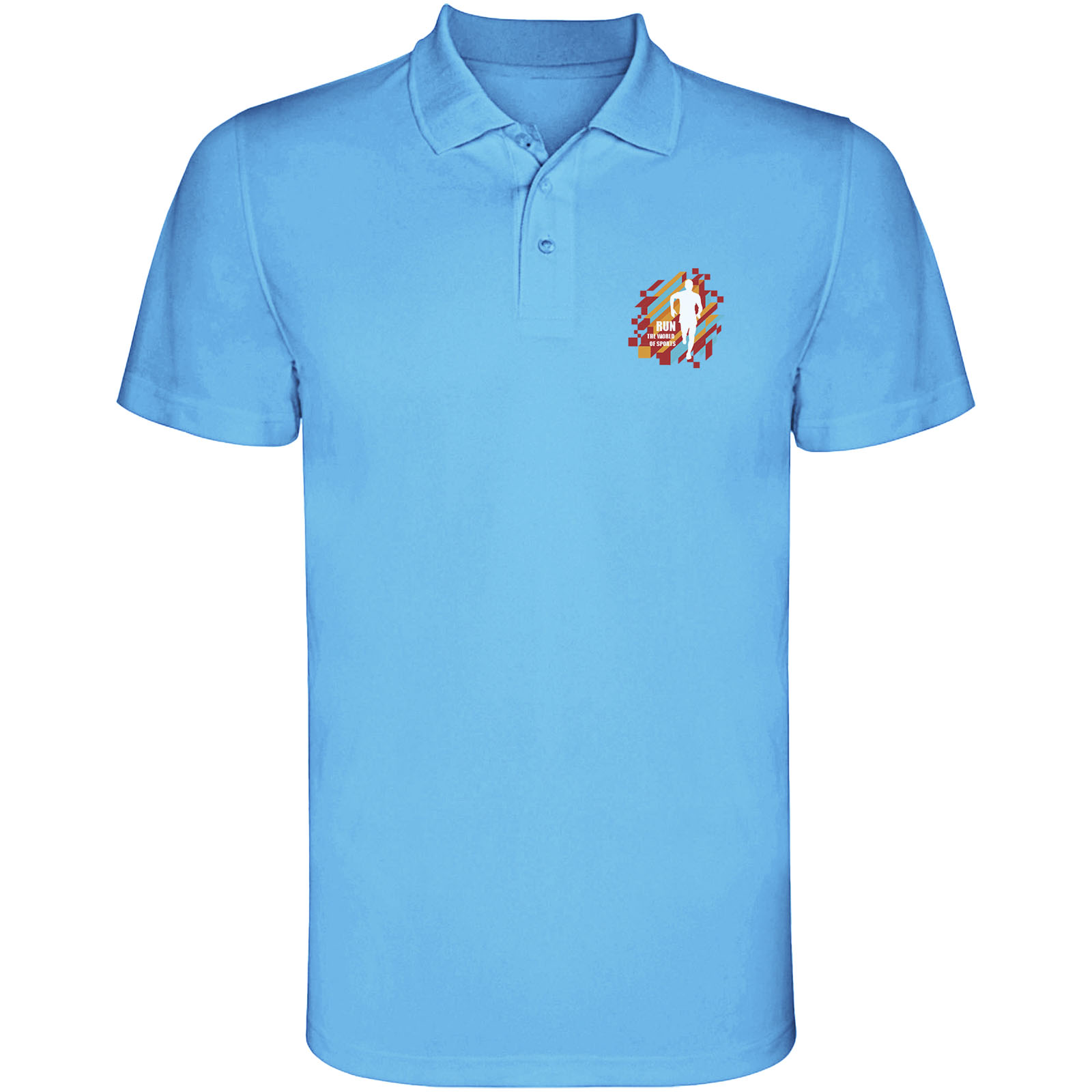 Roly Polo de sport de 150 g/m² Monzha à manches courtes pour homme