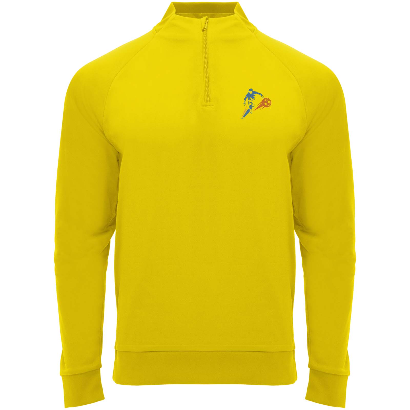 Roly Sweatshirt de 200 g/m² Epiro à manches longues unisexe avec fermeture demi-zip