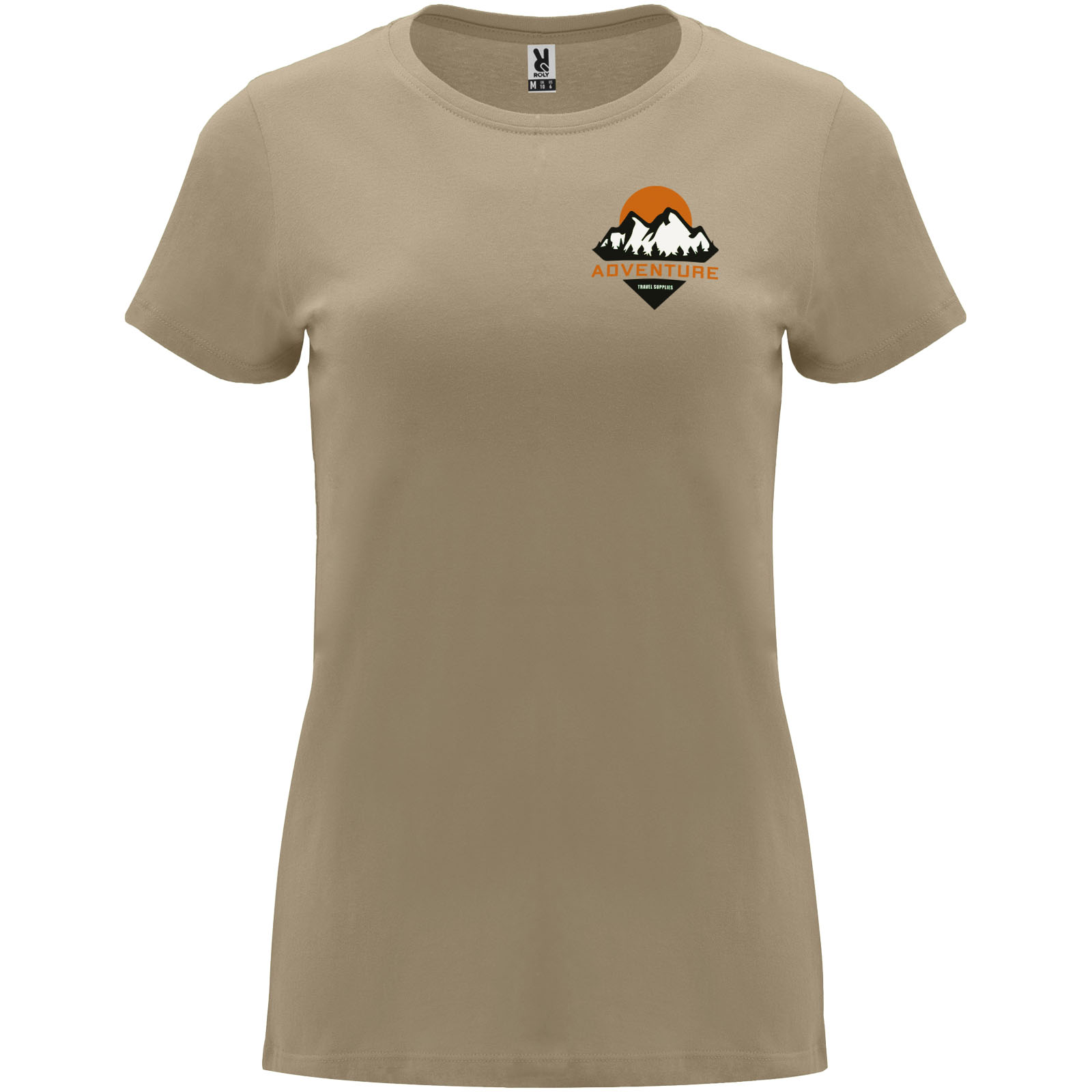 Roly T-shirt de 170 g/m² Capri à manches courtes pour femme