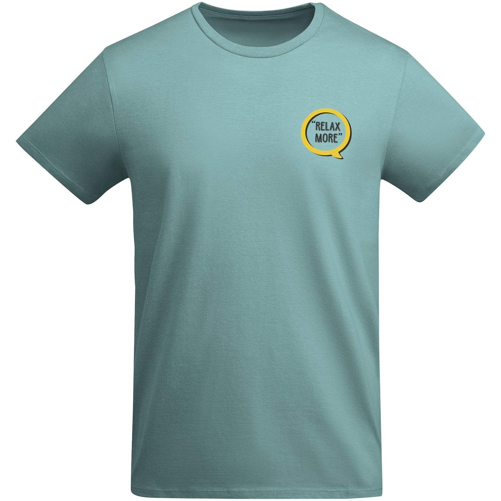 Roly T-shirt de 175 g/m² Breda en coton organique à manches courtes pour homme