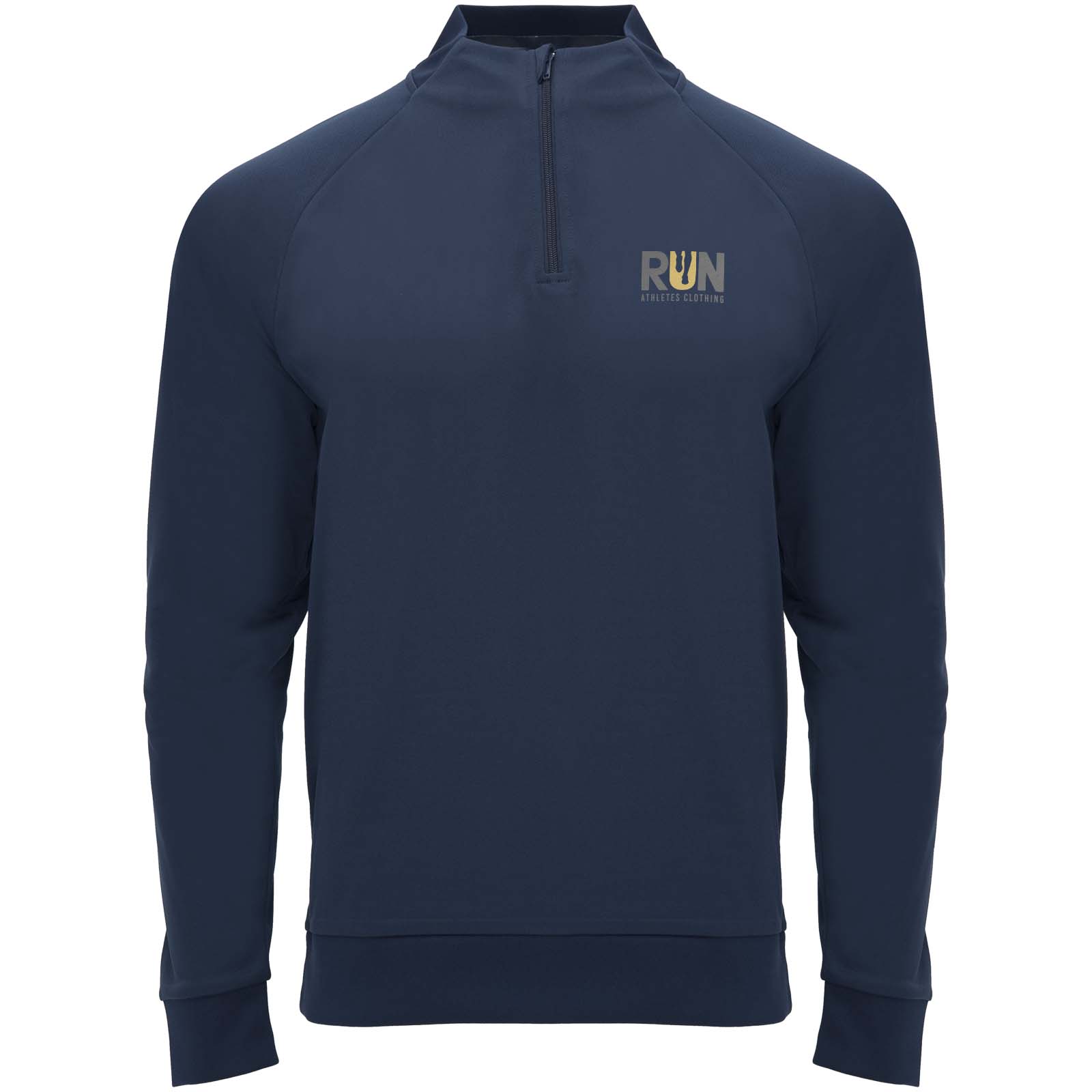 Roly Sweatshirt de 200 g/m² Epiro à manches longues unisexe avec fermeture demi-zip